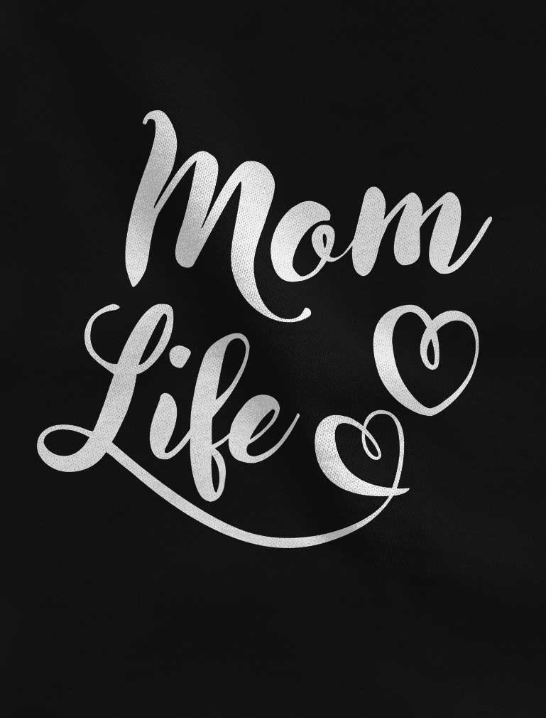 Tstars Mom Life Hoodie Sweatshirt for Women - Comfortable Cotton Pullover with Pocket - Perfect Mother's Day Gift, Birthday Present & Casual Wear for Moms