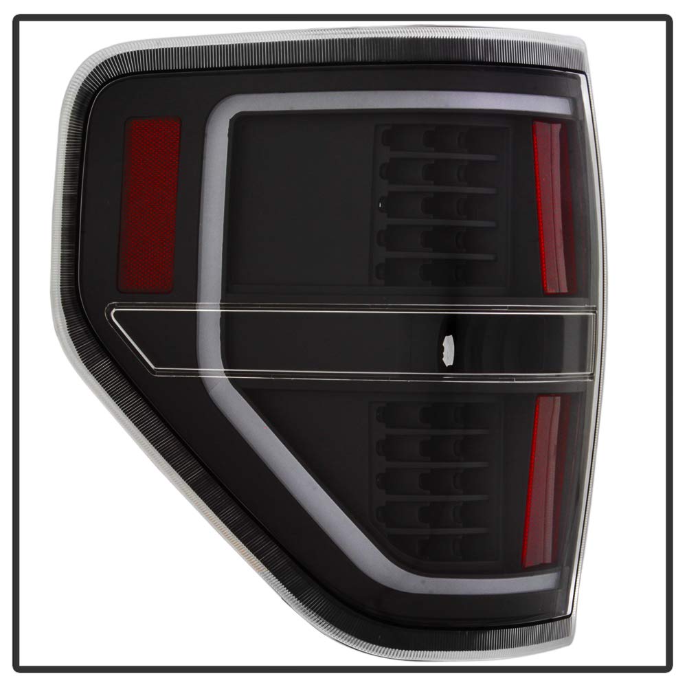 LED Light Bar Tail Light for Ford F150 2009-2014 - Black Clear Lens - Waterproof & Durable - Perfect for Off-Roading, Night Driving & Truck Customization