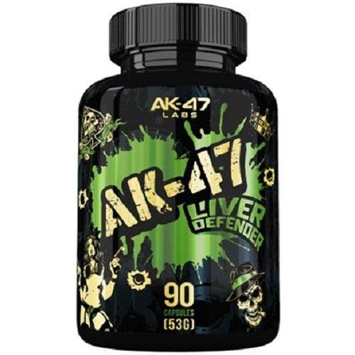 AK 47 Labs Liver Defender Supplement - 90 Capsules for Liver Protection & Optimal Function Support | Detox & Liver Health for Alcohol Lovers & Heavy Eaters