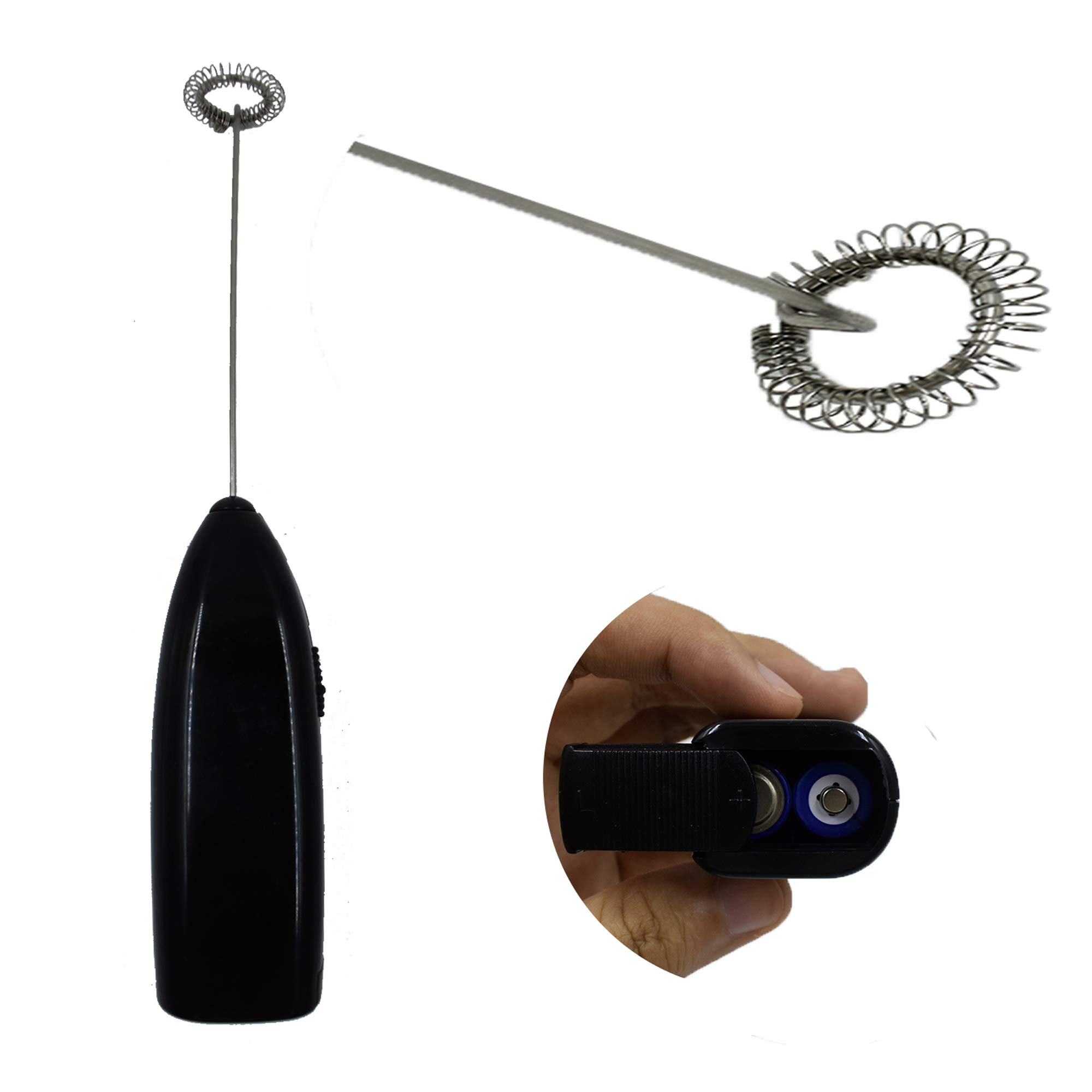 **Multi-Purpose Hand Blender - 5-in-1 Immersion Electric Mixer with 304 Stainless Steel Blending Stick, Milk Frother & Egg Beater for Coffee, Juice, Smoothies - Perfect for Kitchen, Baking & DIY Drinks**
