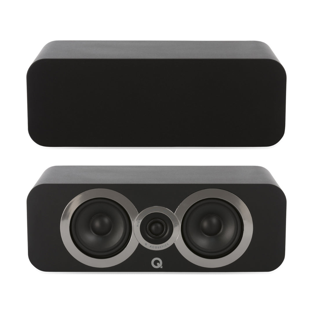 Q Acoustics 3090Ci Premium Center Channel Speaker - High-Quality Home Theater Audio for Movies, Music & Gaming
