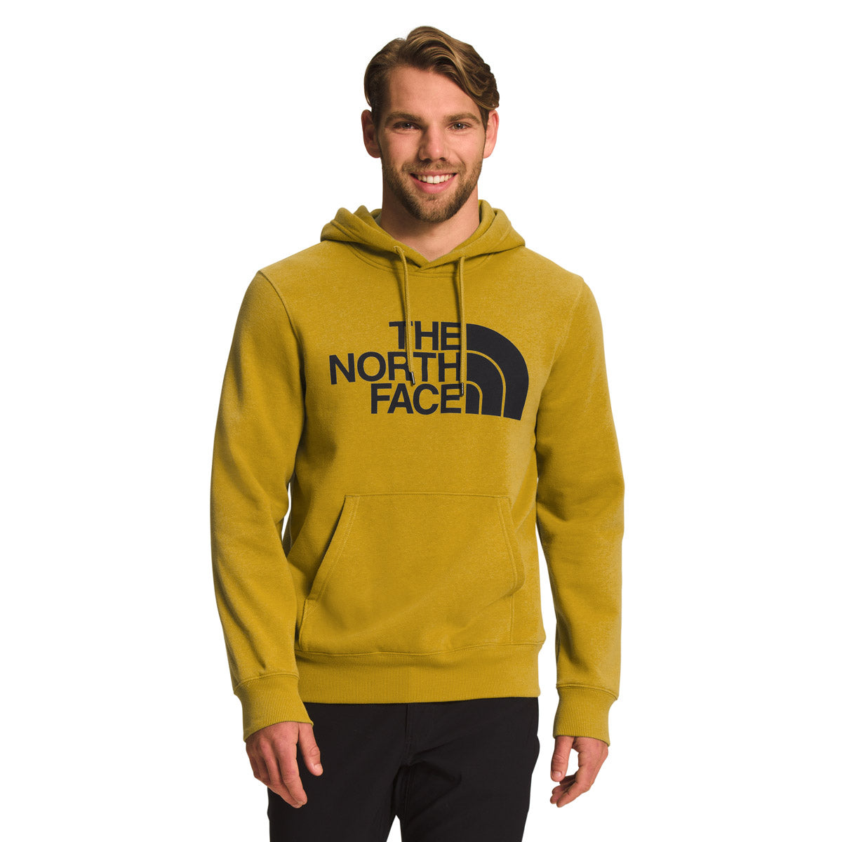 Men's Half Dome Pullover Hoodie - Lightweight Fleece Sweatshirt with Kangaroo Pocket | Perfect for Outdoor Hiking, Camping & Casual Wear