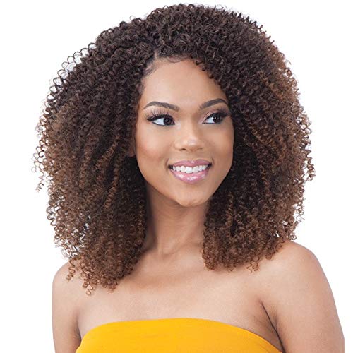 FREETRESS BRAIDS Synthetic Crochet Hair Extensions - BOHO KINKY JR Crochet Braiding Hair (Pack of 6) for Protective Styles & Boho Chic Looks