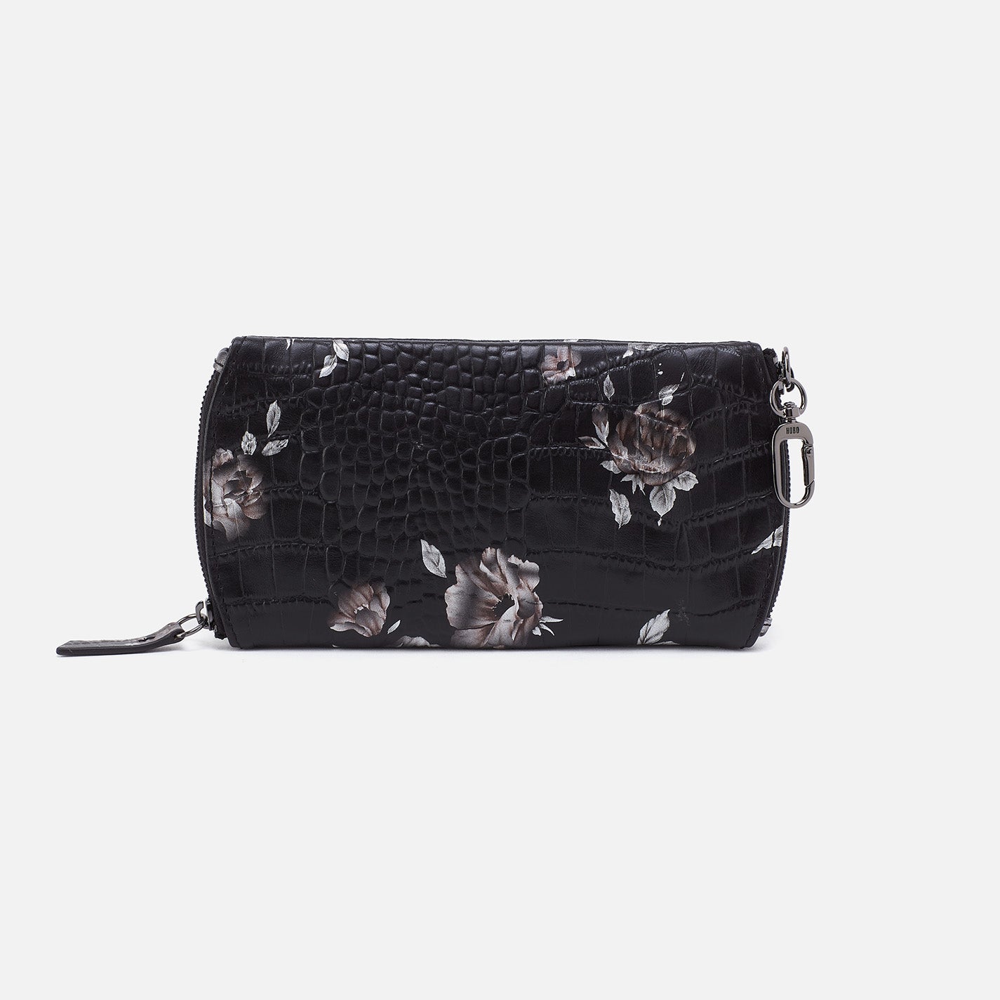 Premium Spark Double Eyeglass Case - Genuine Printed Leather with Rose Croco Design | Perfect for Travel, Work & Everyday Use