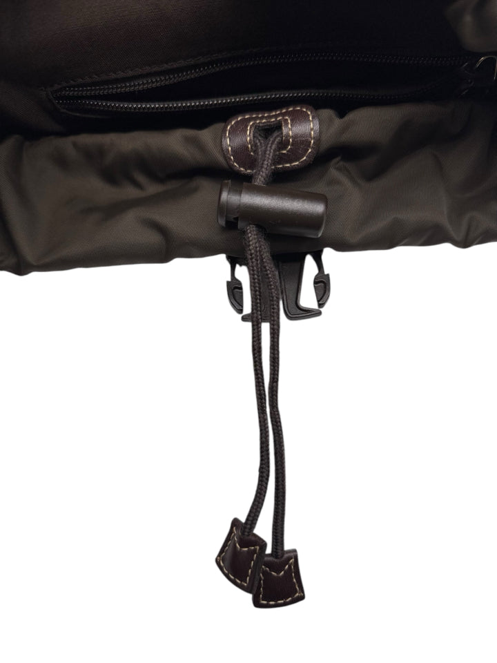 Gucci Supreme Medium Unisex Backpack - Tan Coated Canvas Design for Men & Women | Perfect for Travel, Work & School | Durable & Stylish Backpack for Everyday Use