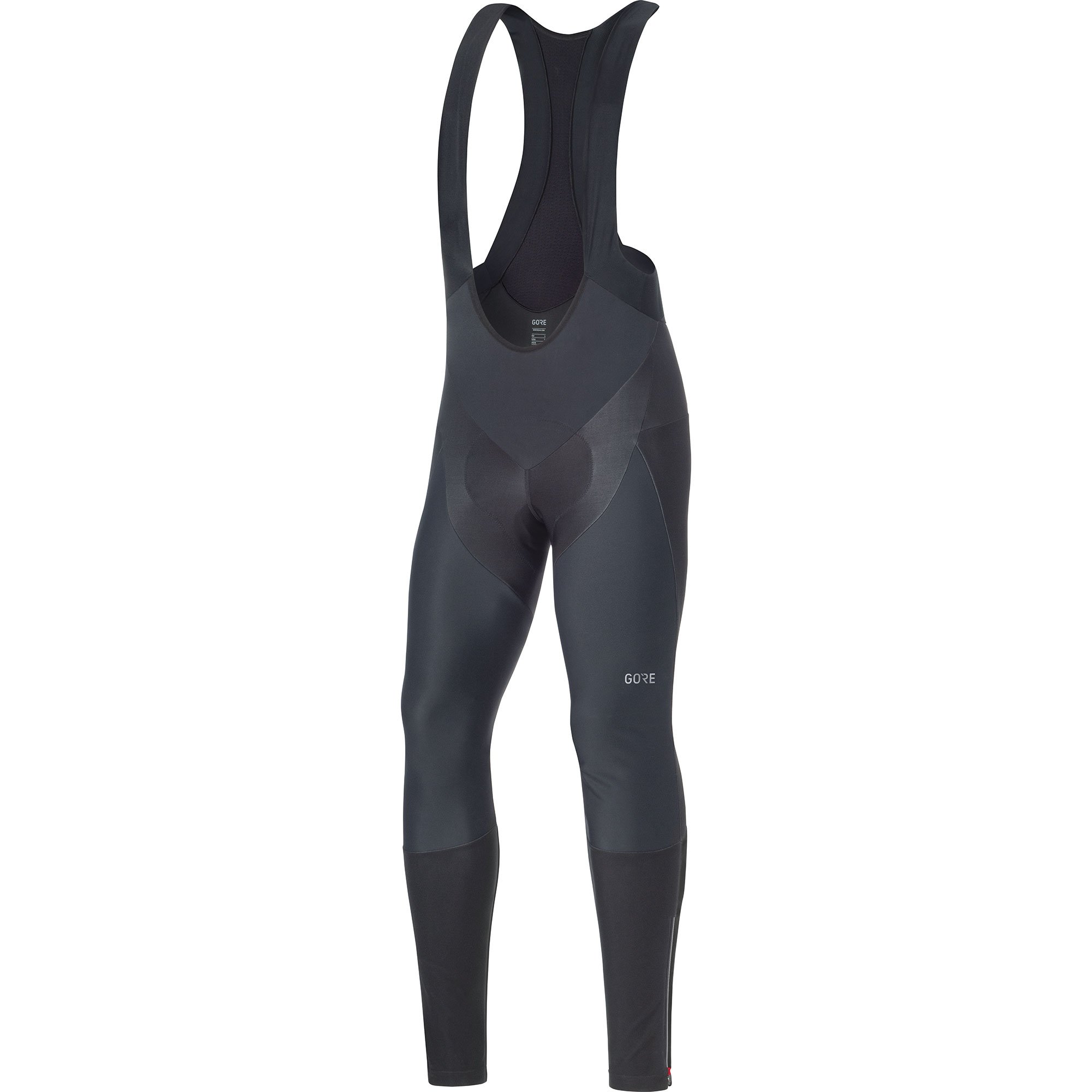 GORE WEAR Windproof Men's Cycling Bib Shorts - Breathable Padded Bike Shorts for Road & Mountain Biking | Perfect for Training, Racing & Long-Distance Cycling