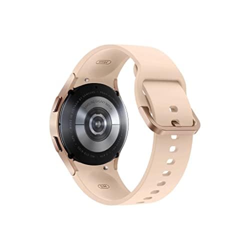 Samsung Galaxy Watch 4 40mm Smart Watch with ECG, Heart Rate & Sleep Tracking, Fitness Tracker, GPS, Fall Detection - US Version (Renewed, Pink Gold) - Perfect for Running, Workouts & Health Monitoring