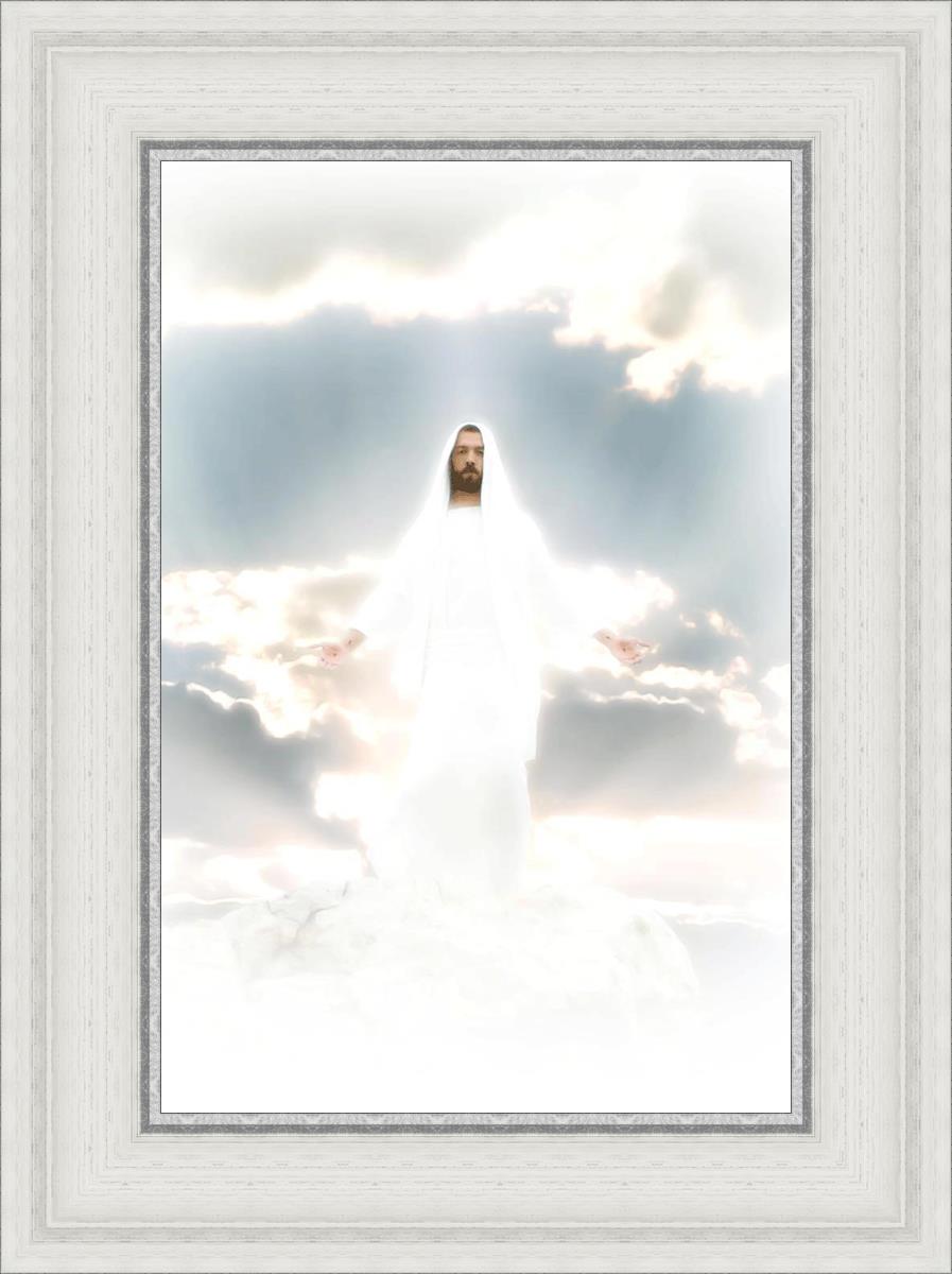 Behold My Beloved Son, Hear Him - Inspirational Christian Wall Art for Home & Church Decor - Perfect for Living Room, Bedroom & Faith-Based Gifts