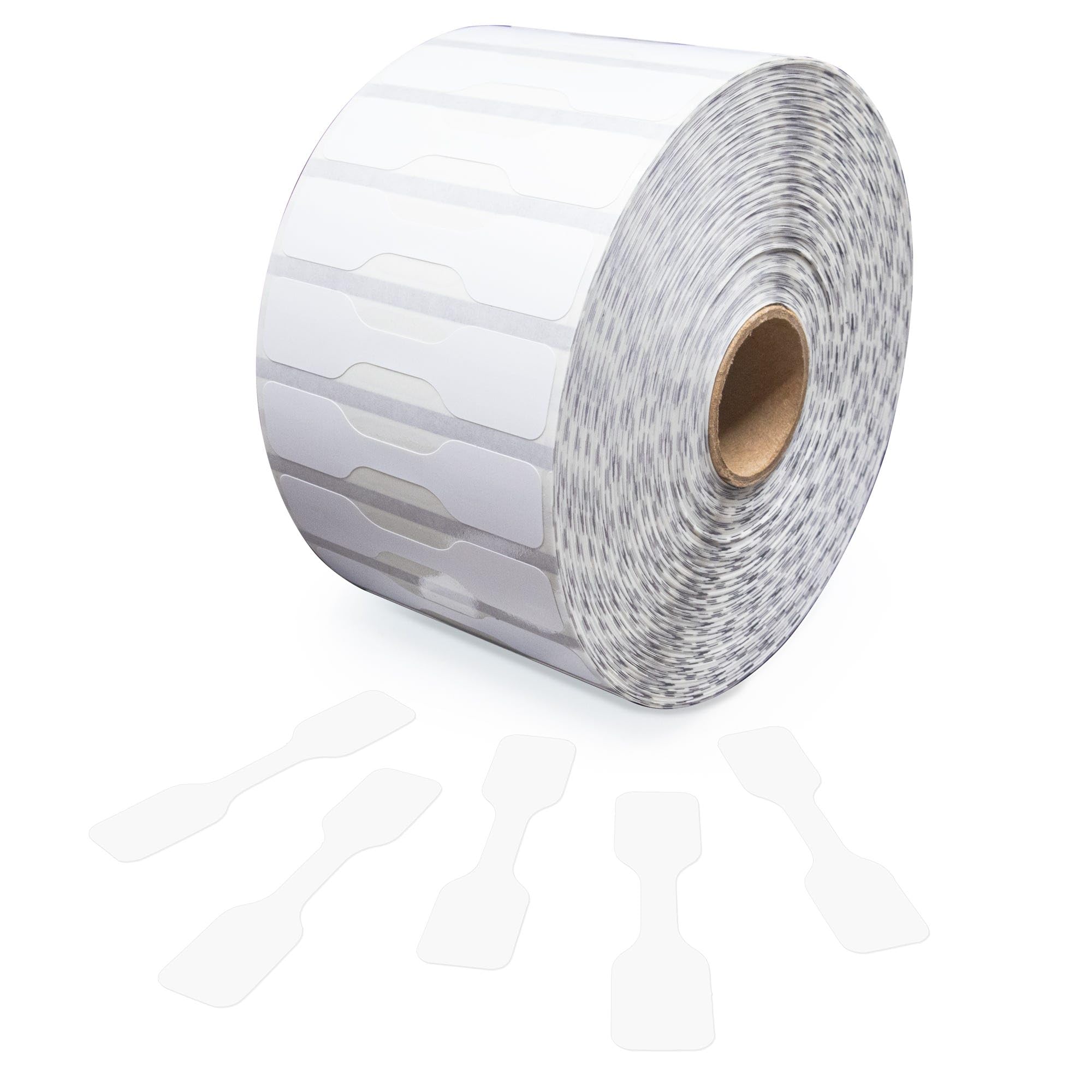 Zebra Compatible 10010064 Jewelry Labels - Barbell Style | 3510 Labels Per Roll | 1 Roll | Perfect for Jewelry Pricing, Inventory & Organization in Retail Stores & Boutiques