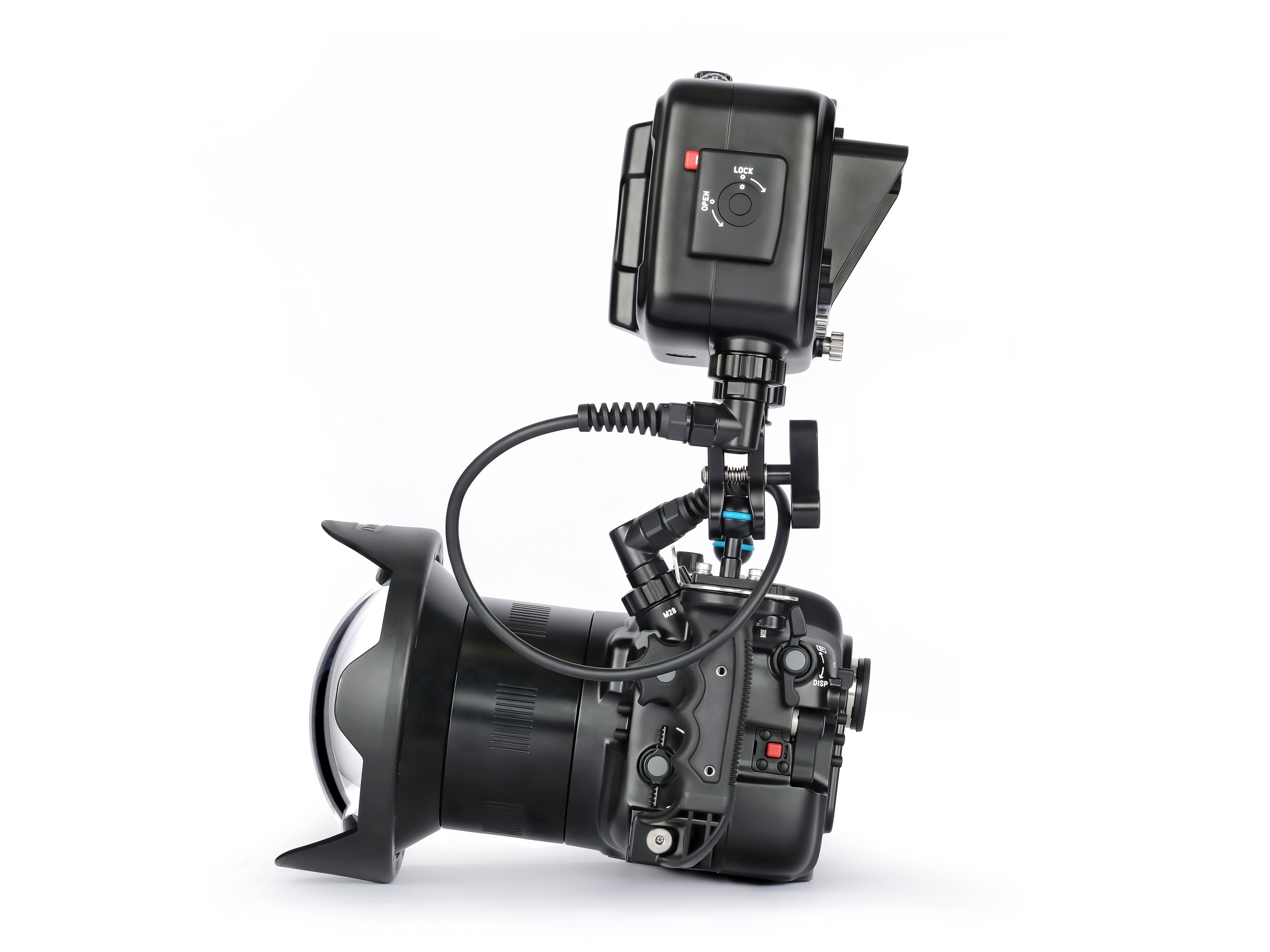 Nikon Z7II Underwater Housing - Waterproof Case for Nikon Z7II & Z6II Cameras - Perfect for Scuba Diving, Snorkeling, and Marine Photography