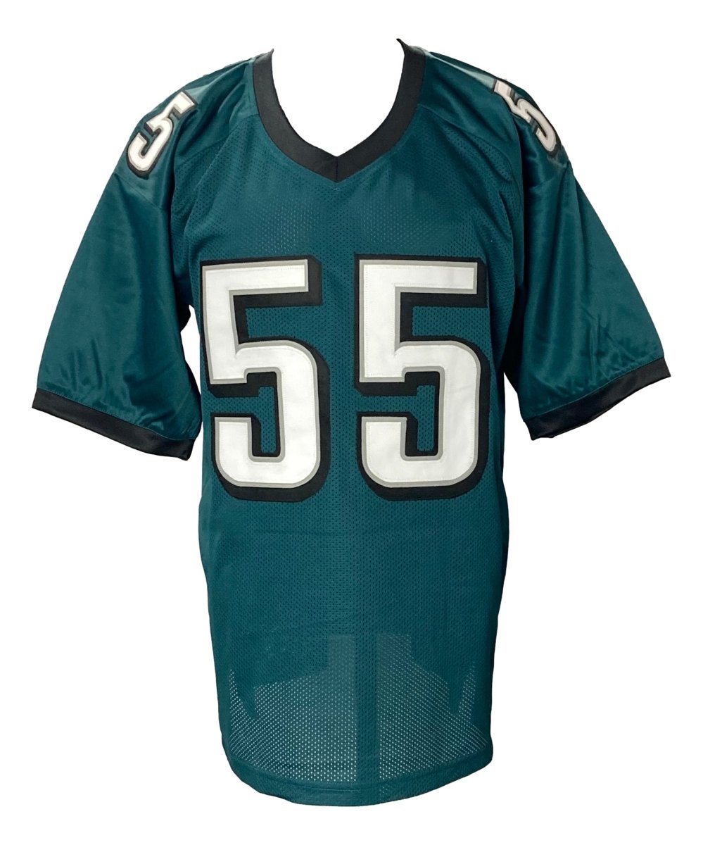 Brandon Graham Philadelphia Eagles Autographed Green Football Jersey with JSA COA - Perfect for Eagles Fans, Collectors & Game Day Memorabilia