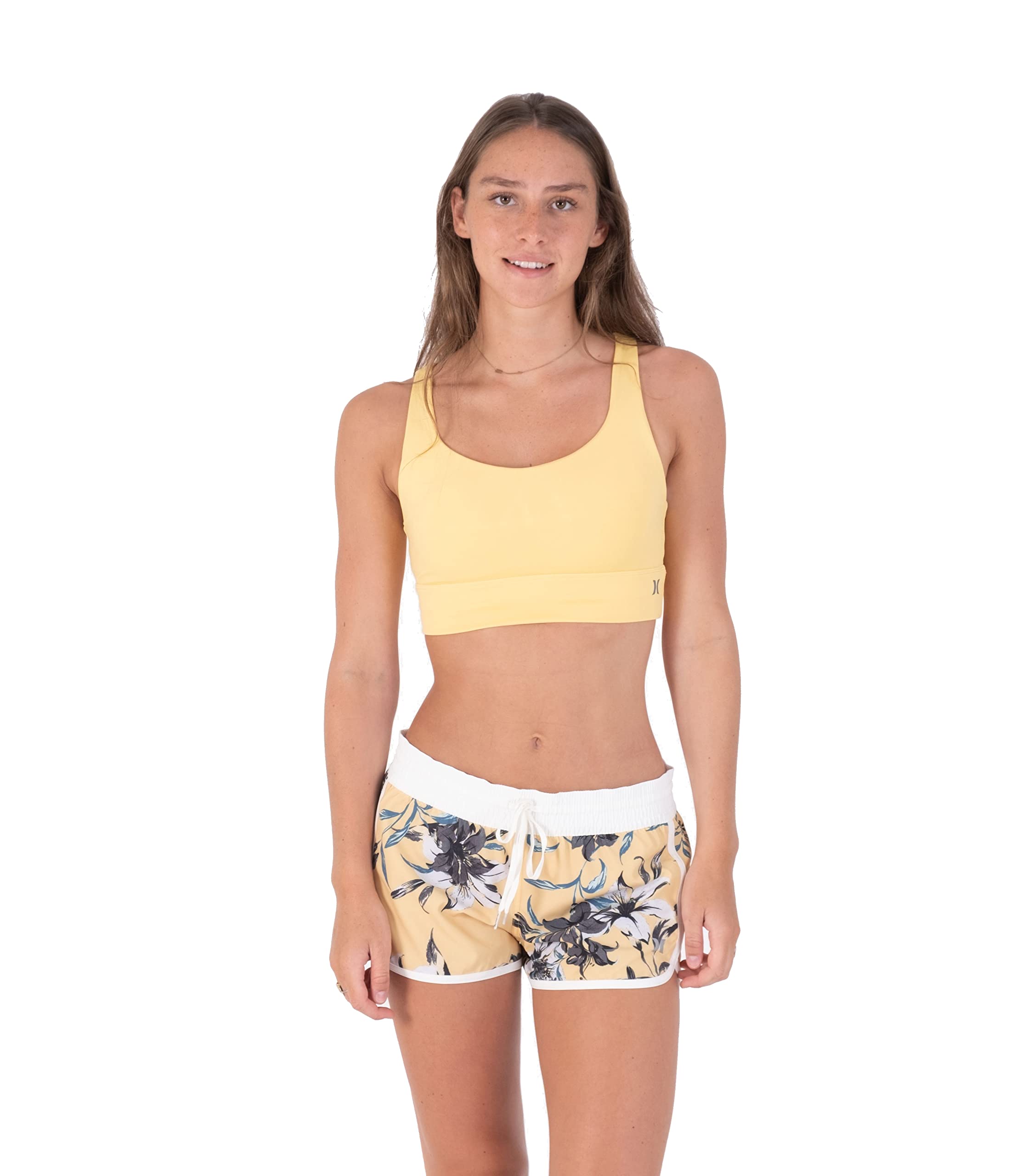Hurley Women's Sports Bras - High Support, Moisture-Wicking Activewear for Running, Yoga & Gym Workouts