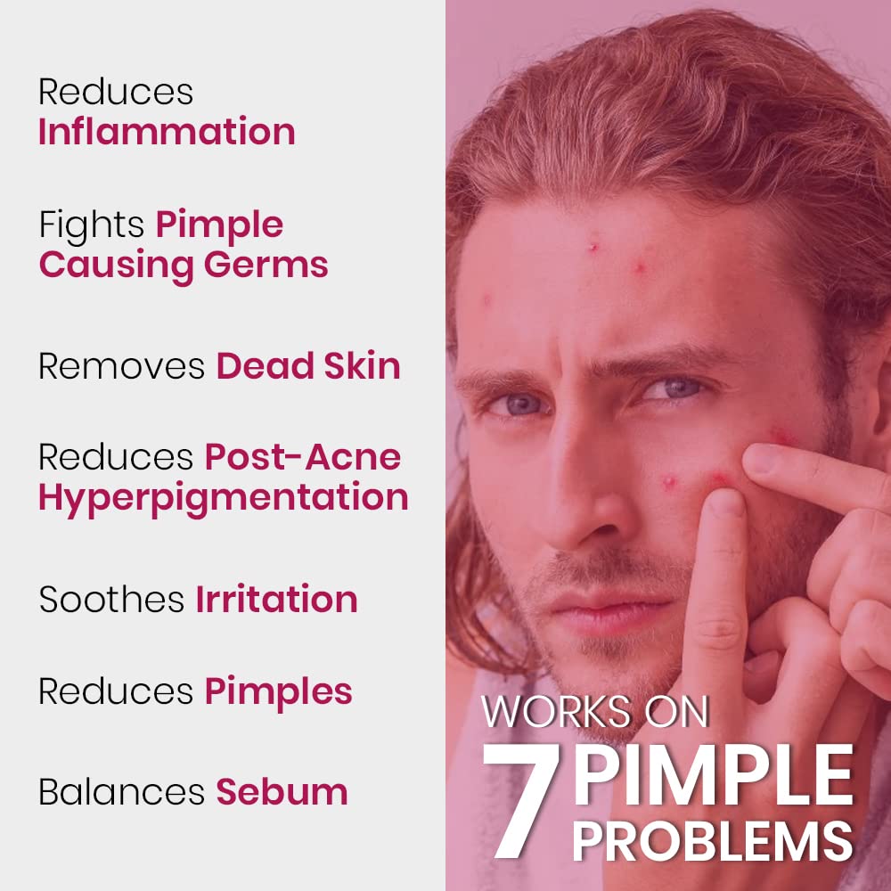 Kudos Dr. Pimple Gel - Best Ayurvedic Acne Treatment for Pimple Removal (25g X 2 Pack) | Natural Face Care Solution for Teens & Adults | Daily Skincare Routine