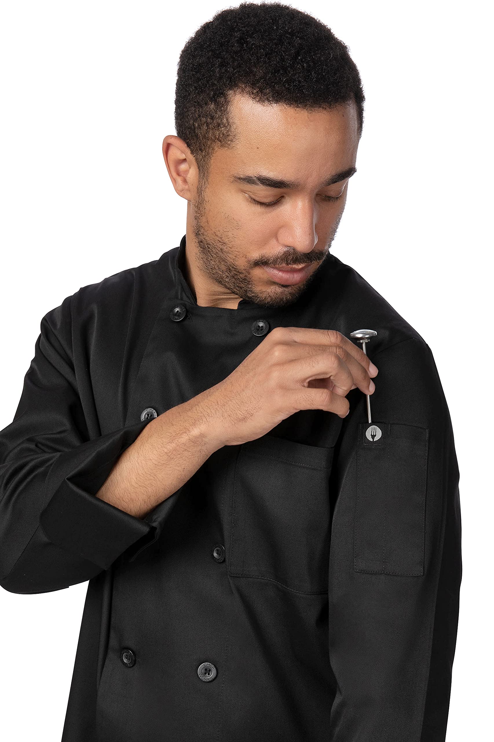 Chef Works Unisex Sustainable Le Mans Chef Coat - Eco-Friendly Professional Kitchen Apparel for Chefs & Culinary Students
