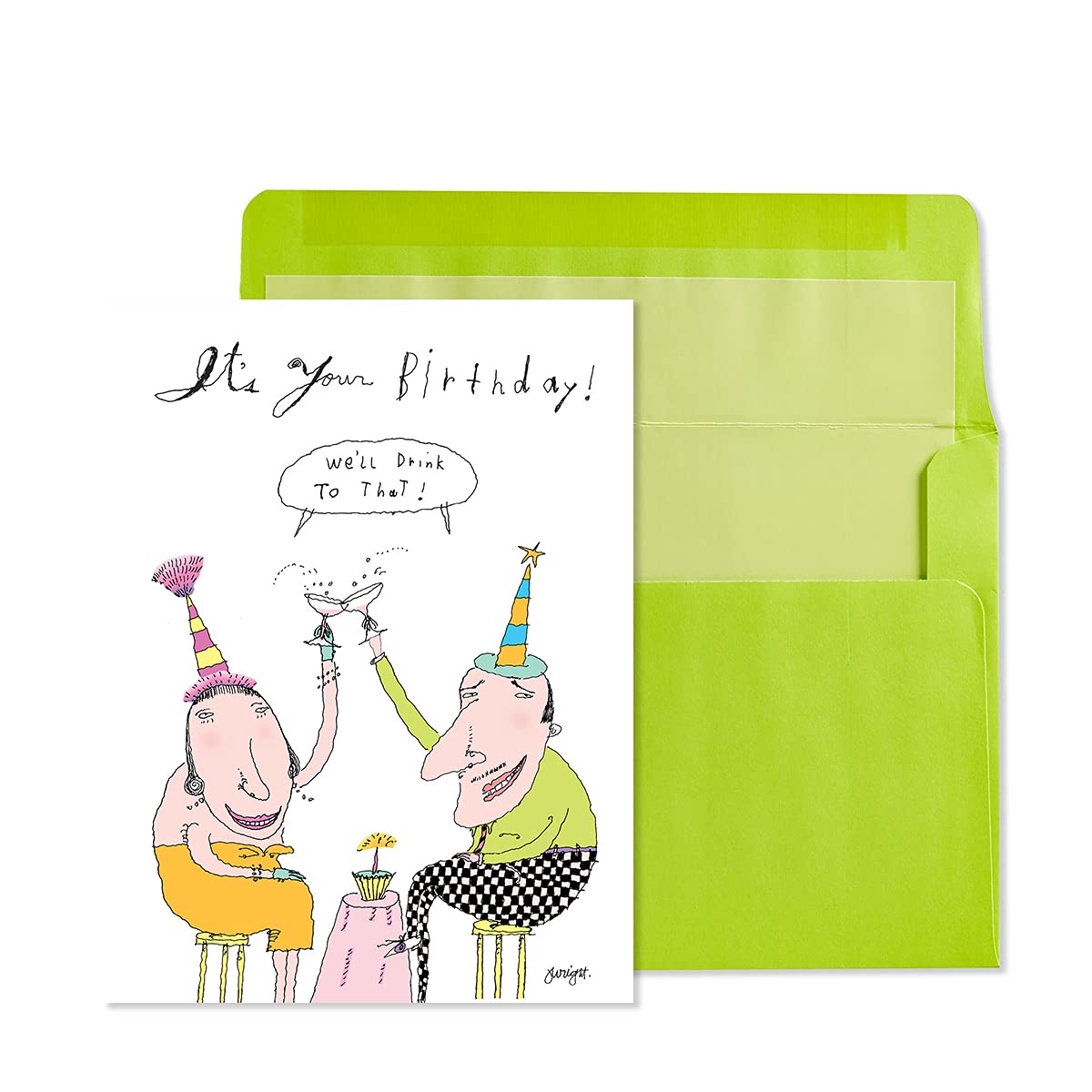 Funny Couple Birthday Card - Perfect for Anniversaries & Romantic Celebrations - Great Gift for Husband, Wife, Boyfriend or Girlfriend - Use for Birthday Parties, Date Nights & Special Occasions