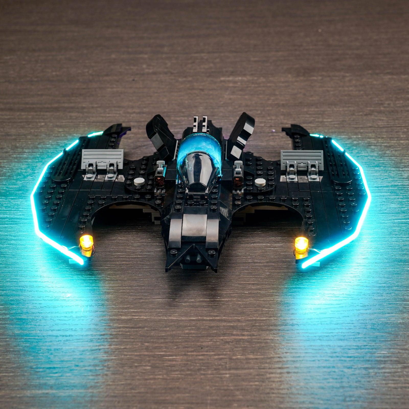 LEGO Batwing 76265 LED Light Kit - Batman vs. The Joker Building Set Accessories | Enhance Your DC Superhero Display & Nighttime Decor