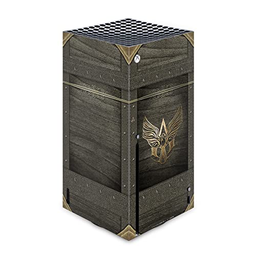 Wood And Gold Chest