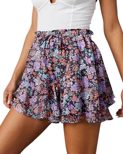 Brown Pink Floral