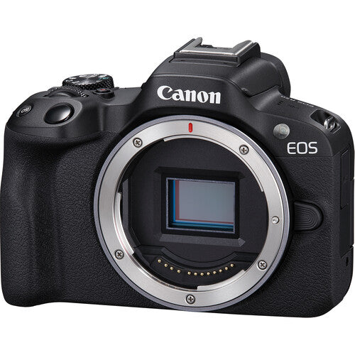 Canon EOS R50 Mirrorless Digital Camera with RF-S 18-45mm Lens Kit - Black | Perfect for Travel Photography, Vlogging & Content Creation
