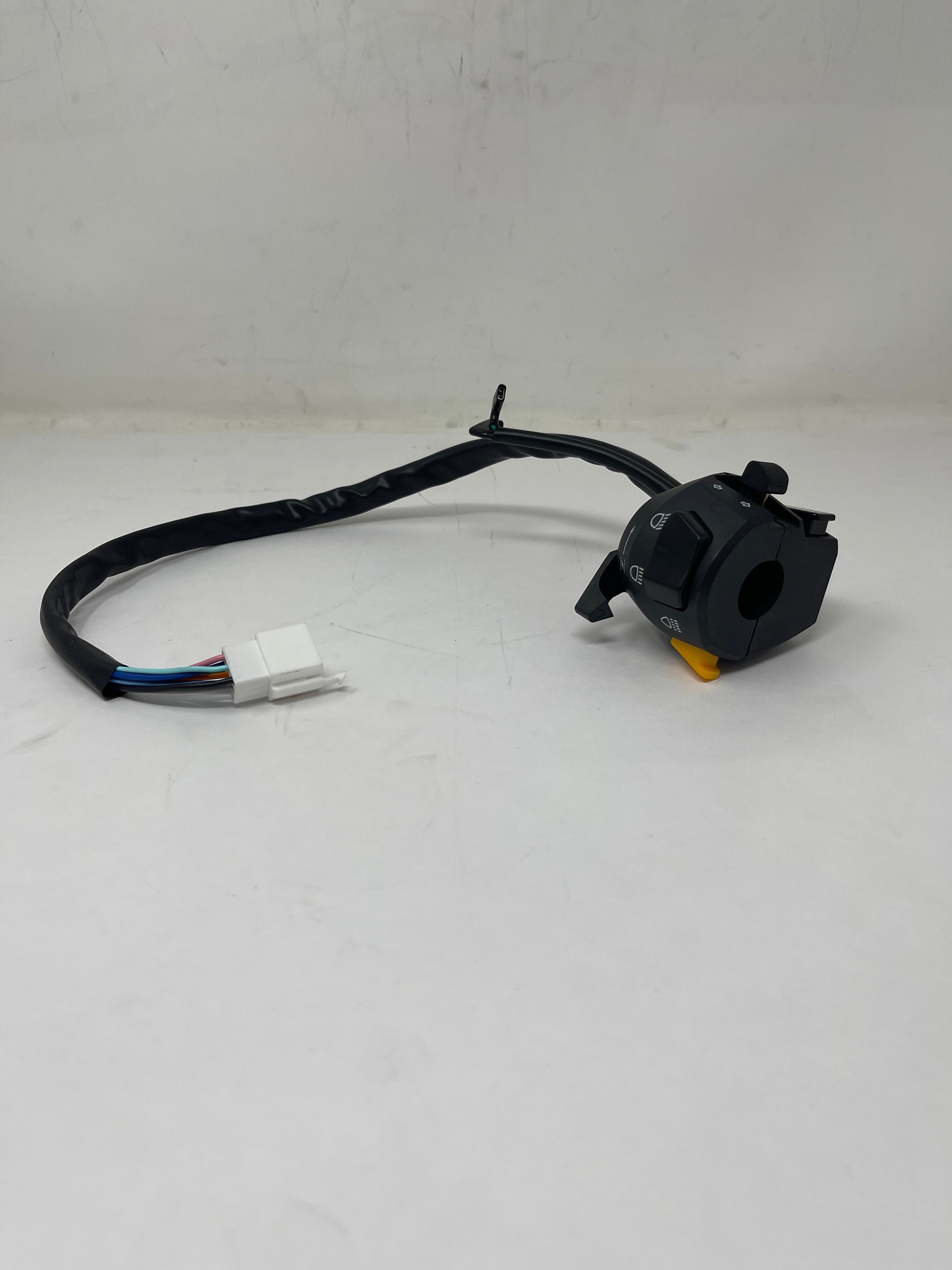 Venom Ghost 250cc Chopper Left Handlebar Combination Switch (Part #10010127) - Motorcycle Turn Signal & Headlight Control for Custom Bike Builds & Upgrades