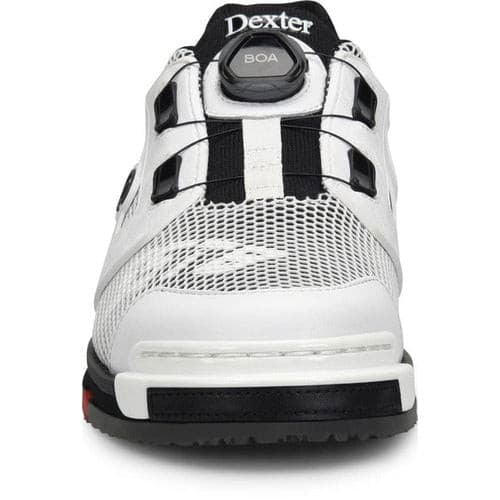 Dexter Men's SST 8 Power Frame BOA Bowling Shoes - Right/Left Hand - Black/White - Perfect for Professional Bowlers & League Play
