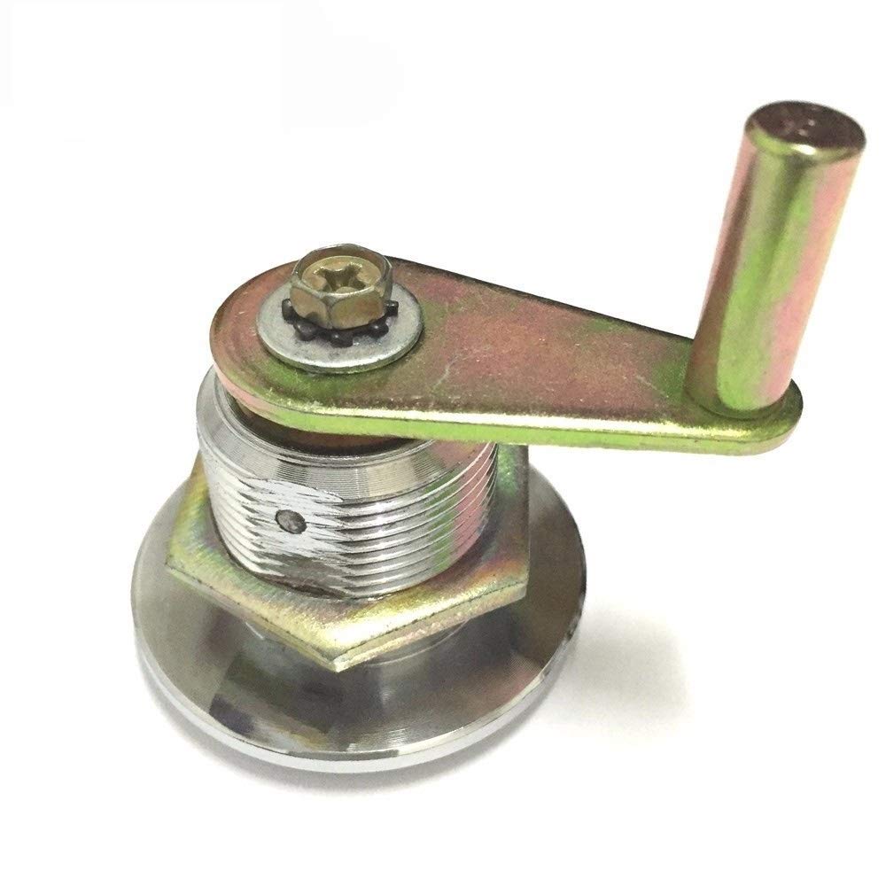 Brass Cam Lock Cabinet Locks with 2 Keys - Secure Door, Drawer & Equipment | Durable Hardware for Home, Office & Storage Use