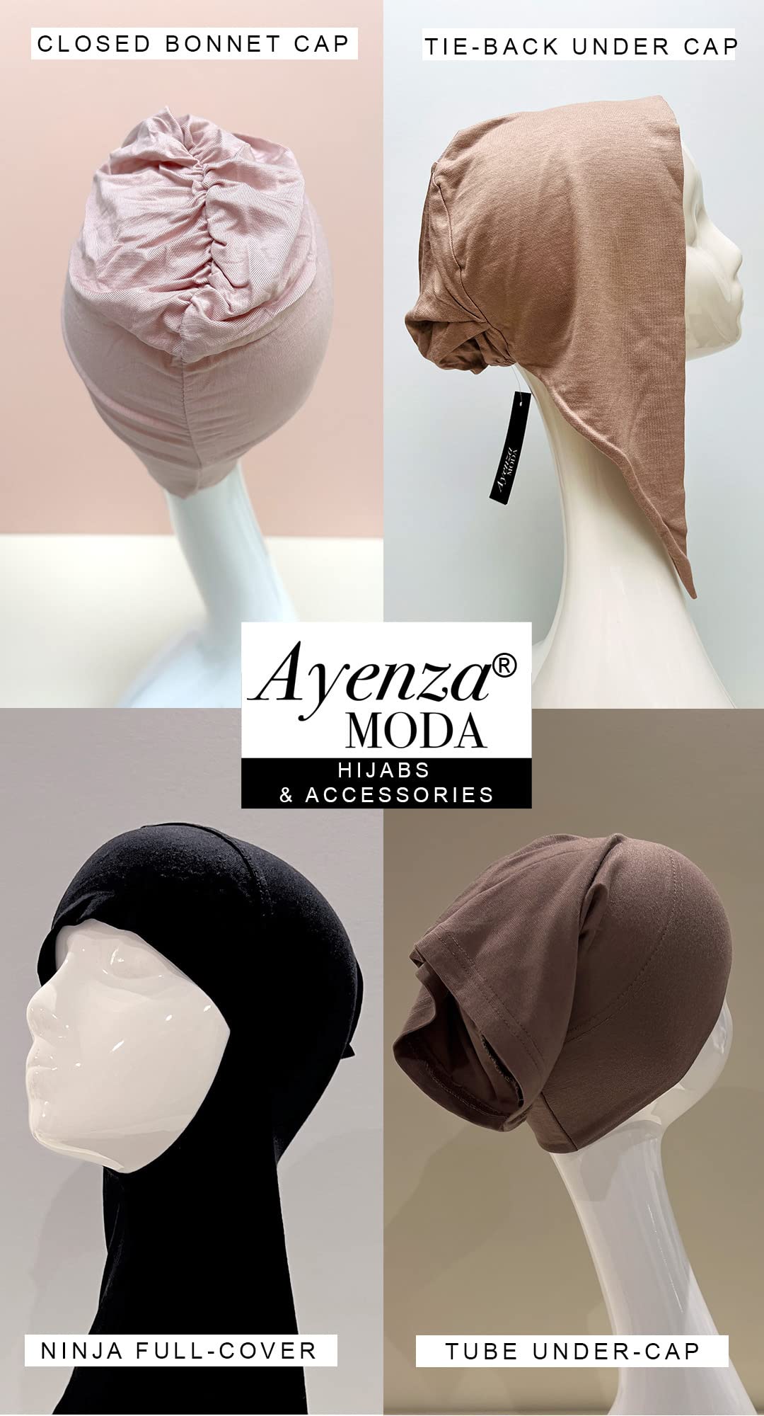 Ayenza Moda® Opaque Crush Hijab Scarf - Stretchy Crinkle Texture Head Wrap for Women - Perfect for Daily Wear, Prayer, and Modest Fashion Outfits