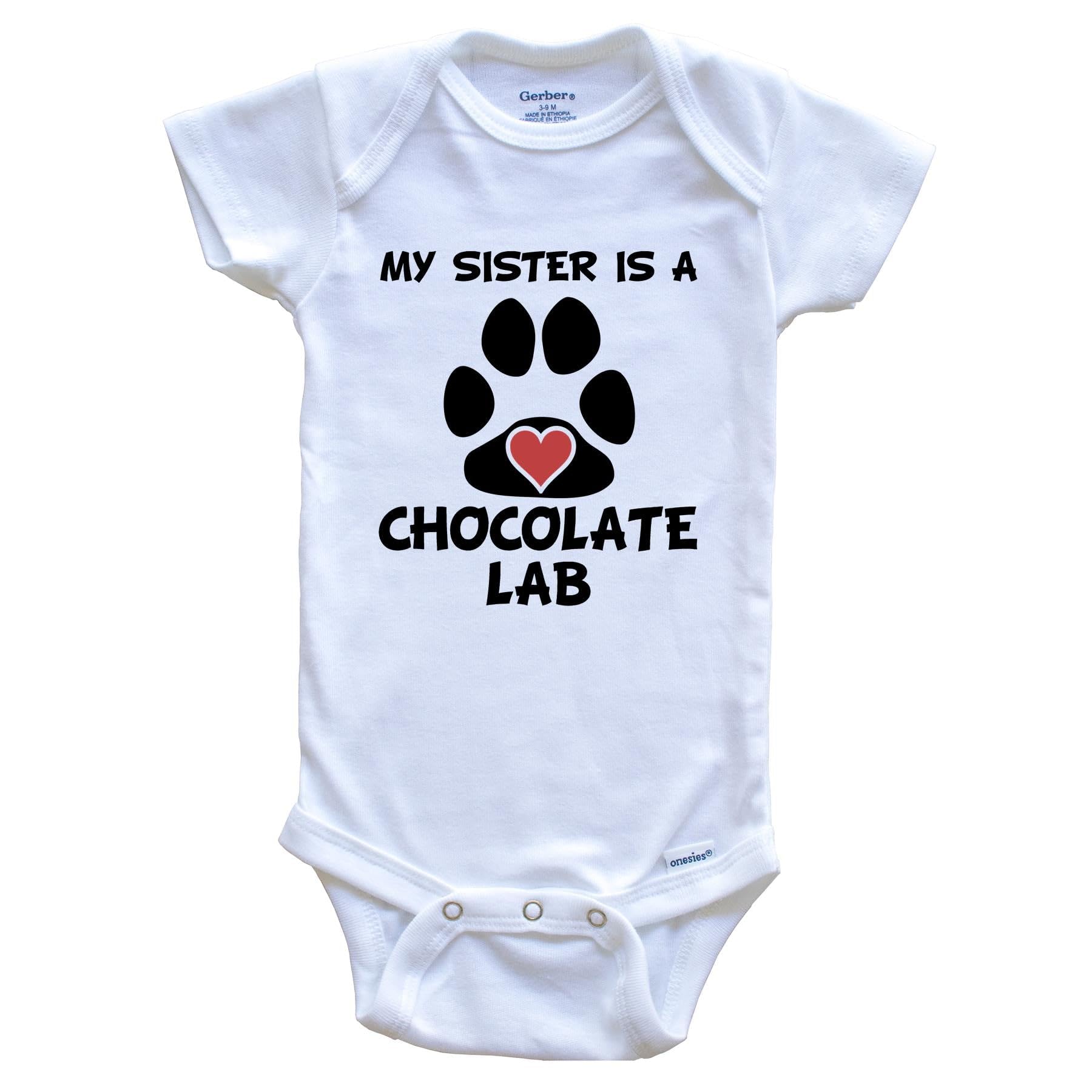 My Sister is A Chocolate Lab