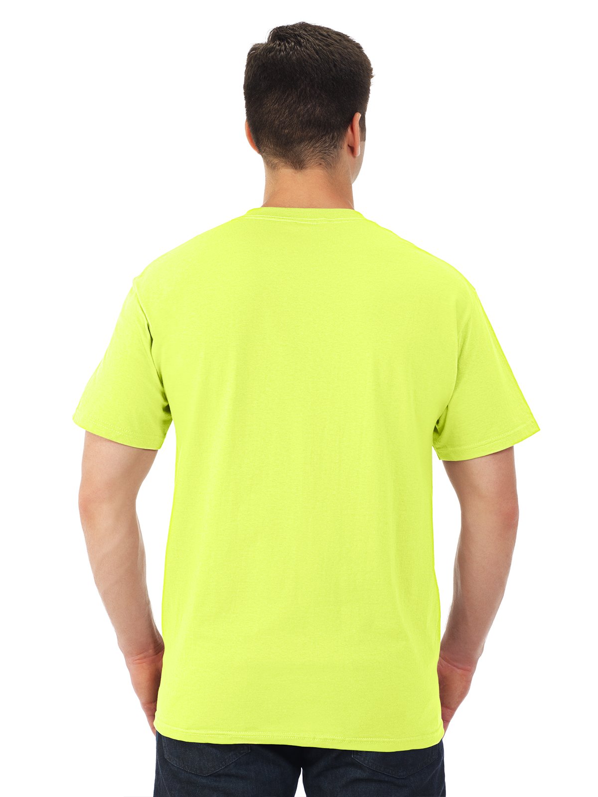 Fruit of the Loom Men's Comfort Fit Pocket T-Shirt - 100% Cotton Crew Neck Tee for Casual Wear, Work & Everyday Use
