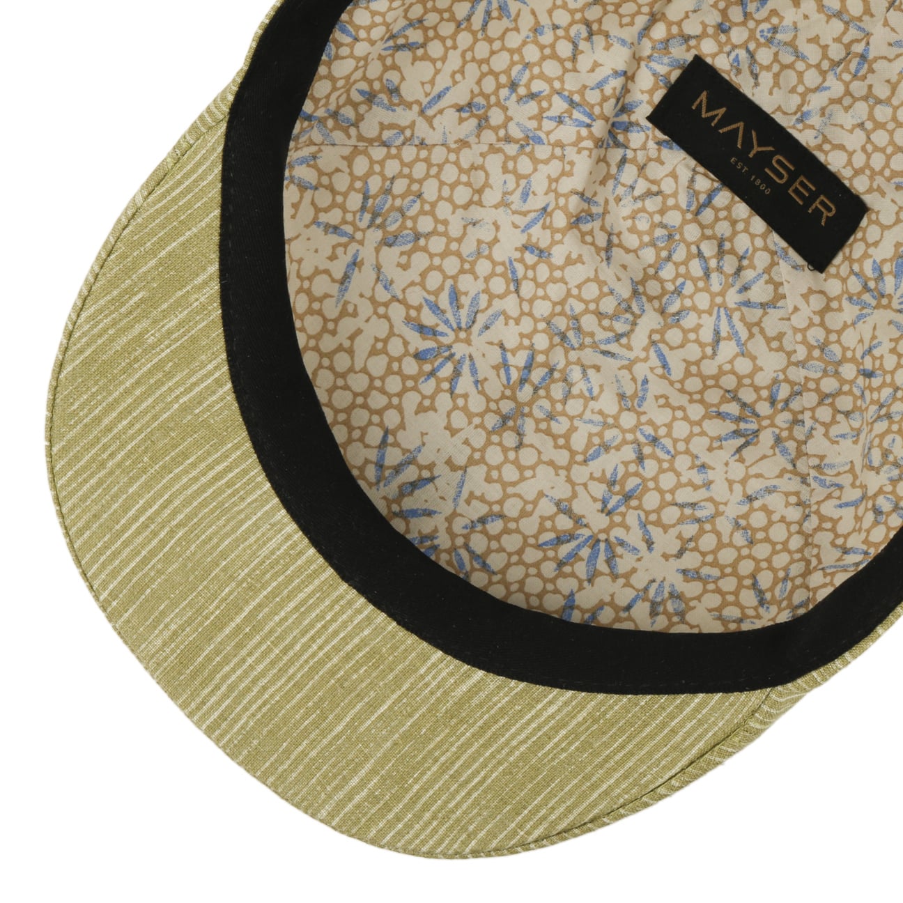 Stylish Mayser Paddy Stripes Flat Cap for Men - Classic Irish Tweed Newsboy Hat for Casual Outfits & Outdoor Adventures
