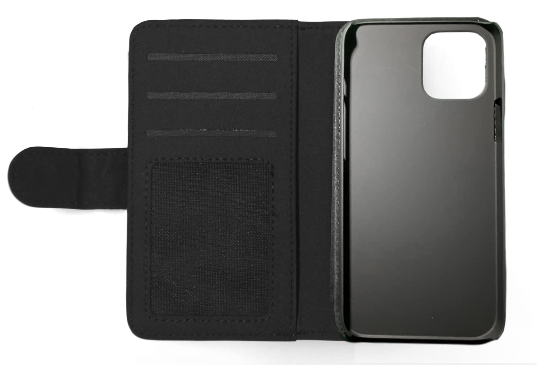 Faux Leather Flip Wallet Phone Case for Apple iPhone 12 Pro Max - Cute Grand Basset Griffon Vendeen Puppy Dog Design | Perfect for Everyday Use, Travel & Gift Giving