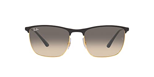 Black on Gold/Clear Gradient Grey