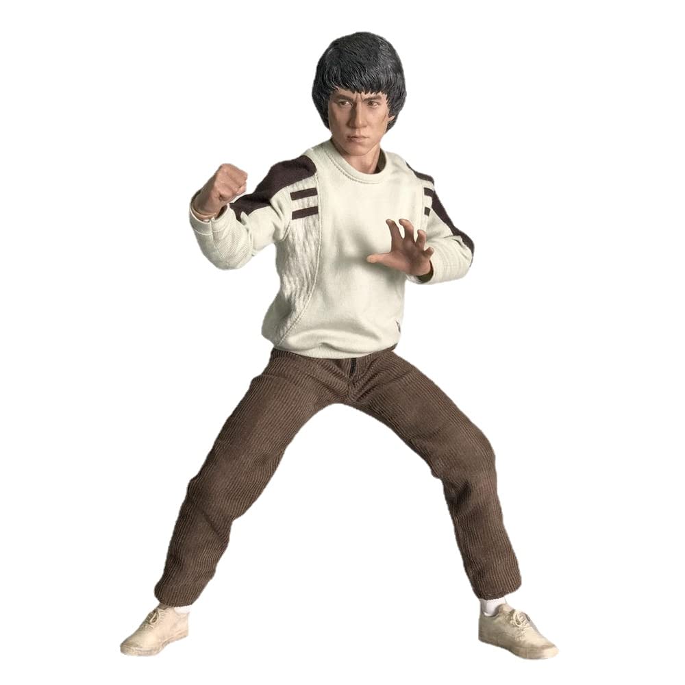 Pipigirl 1/6 Scale 12 Inch Jackie Chan Police Story Action Figure - Collectible Model Toy with Accessories for Kids & Adults | Perfect for Display, Gifts, and Movie Fans