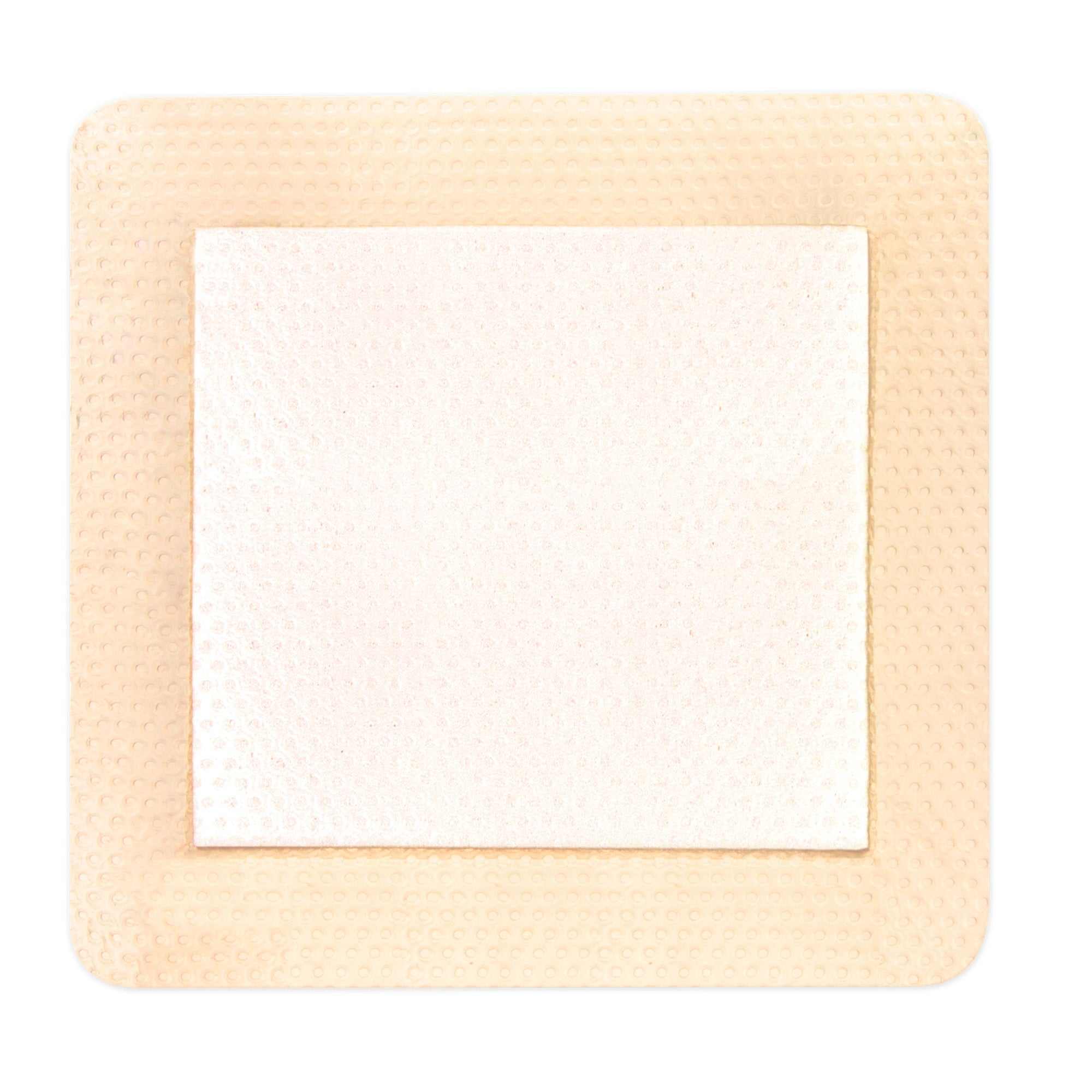 ComfortFoam Ag Silicone Foam Border Dressing 6x6 Inches - Antimicrobial Wound Care for Pressure Ulcers & Surgical Wounds | 48660 | Ideal for Post-Op Recovery & Chronic Wound Management