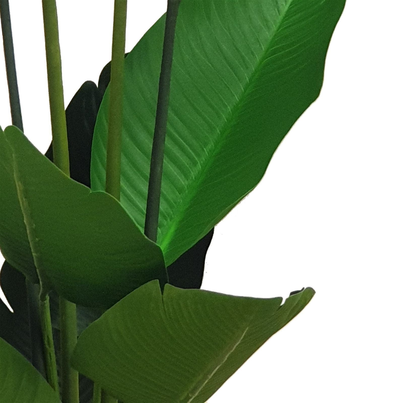 150cm Artificial Banana Palm Tree by Criterion - Perfect for Home Decor, Office Plants, and Tropical Themed Parties
