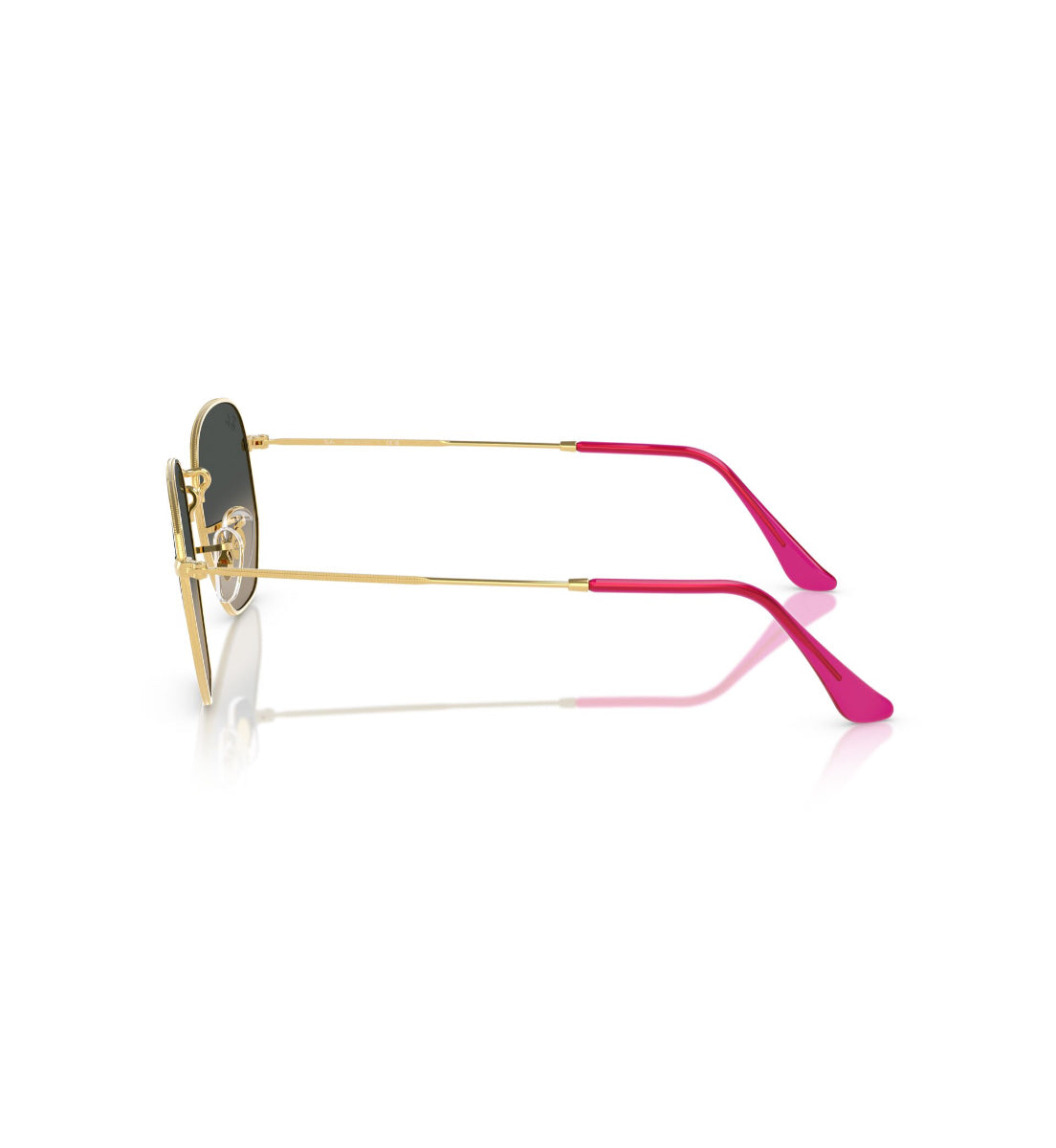 Ray Ban Hexagonal Sunglasses - Classic Polarized Aviator Style for Men & Women - Perfect for Driving, Outdoor Sports & Fashion Accessories