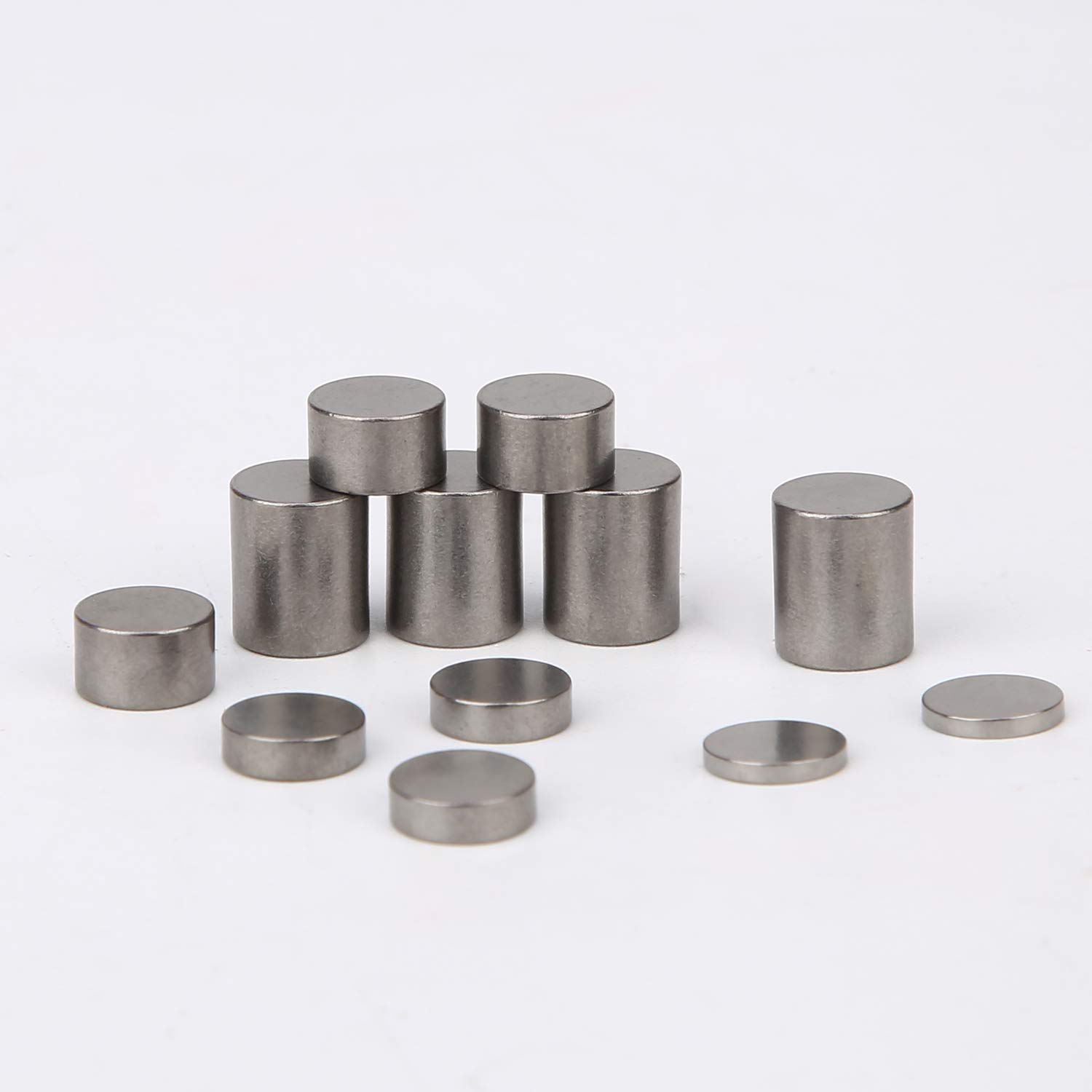 Pinewood Derby Car Weights - 3oz Tungsten Incremental Cylinders (3/8