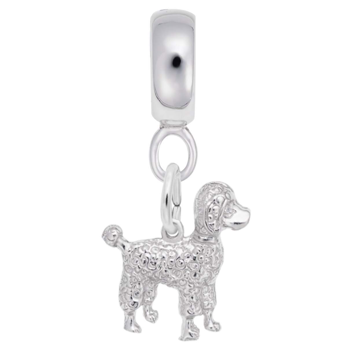 Poodle Charm Dangle Beads for Jewelry Making - DIY Bracelet & Necklace Charms - Perfect for Dog Lovers, Gifts & Craft Projects