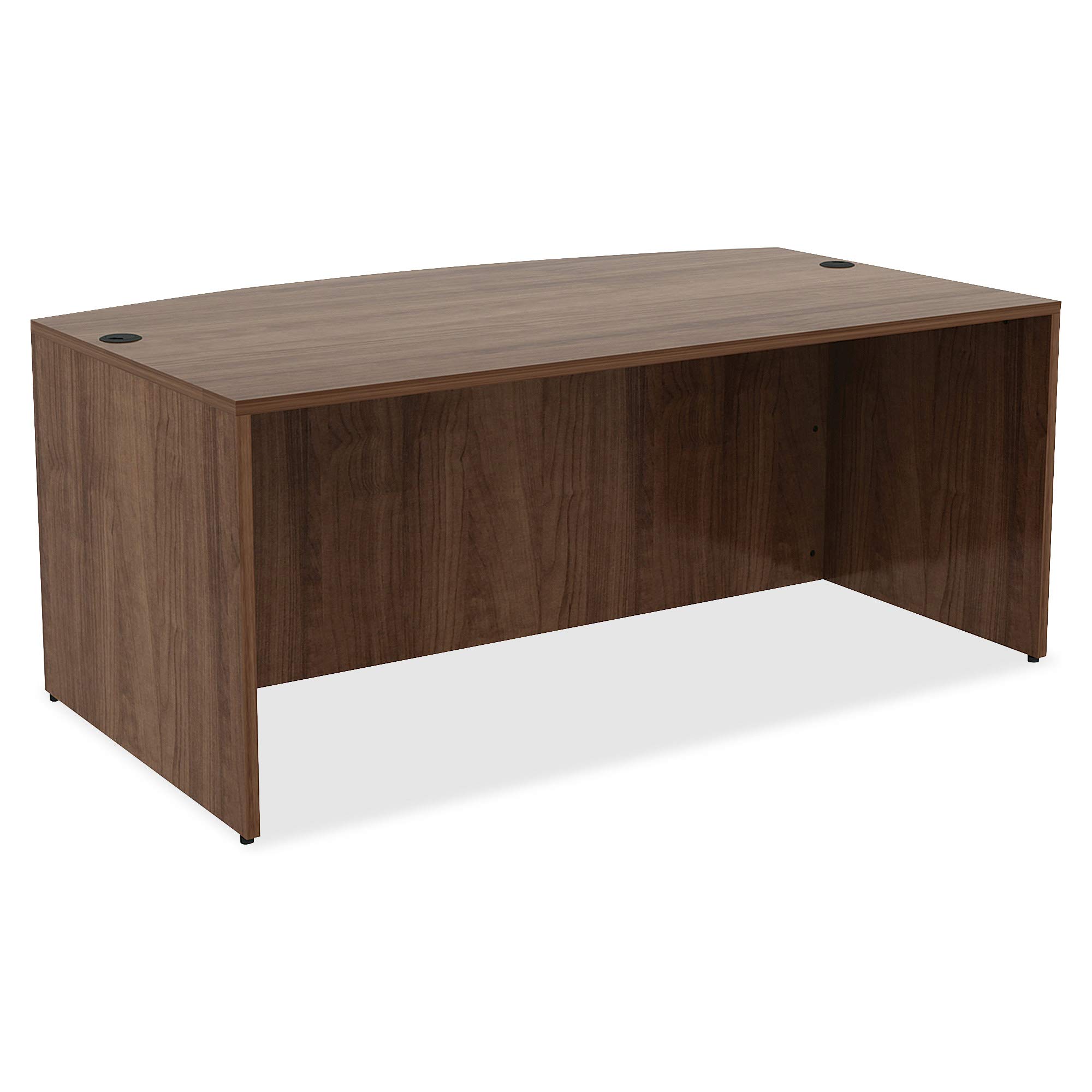 Lorell Office Desk - Adjustable Height Computer Desk with Keyboard Tray, Ergonomic Home & Office Workstation for Study, Writing, and Remote Work