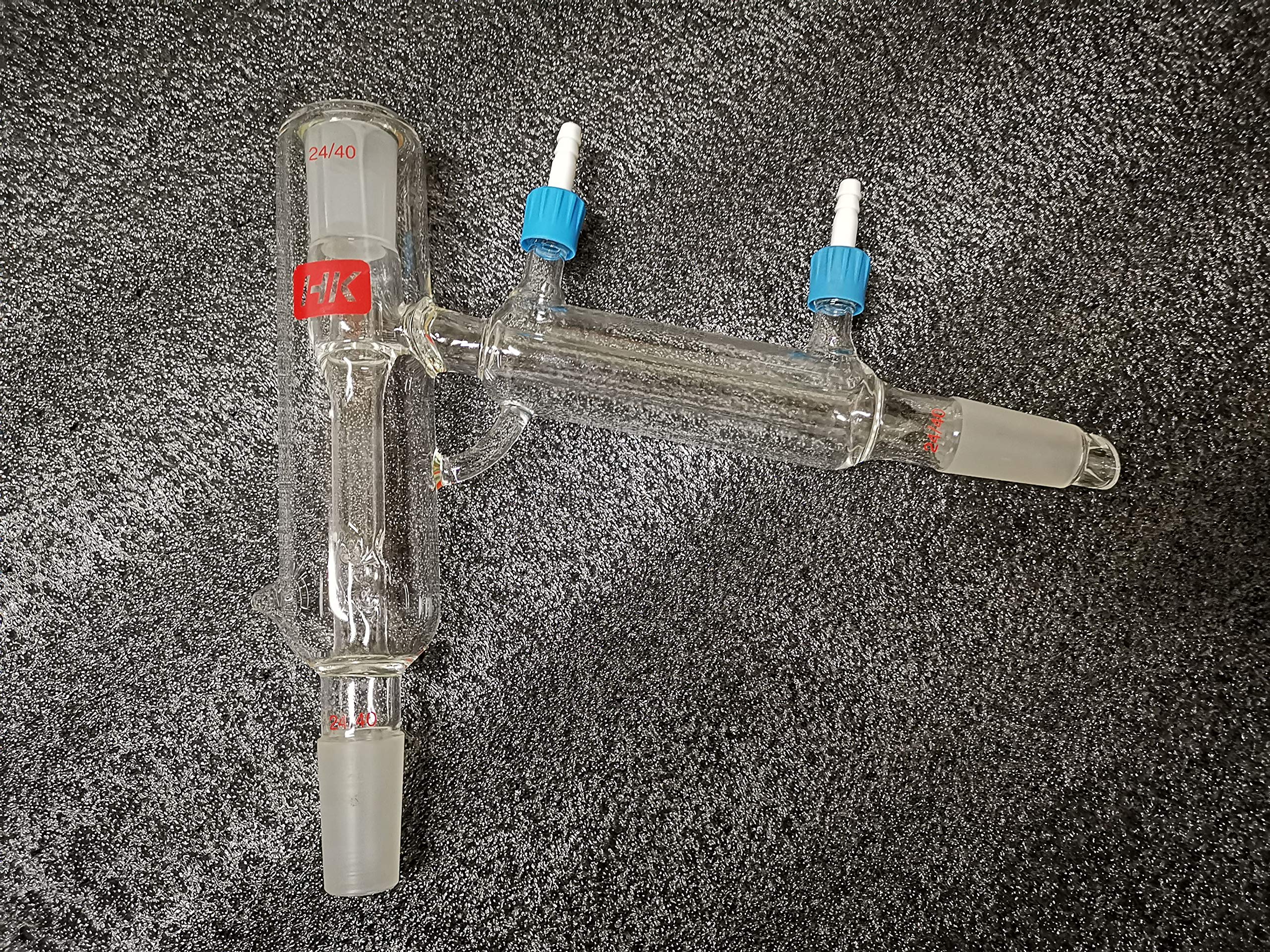 2L Short Path Distillation Kit with Anti-Reflux Capture Plate, 24/40 Joint, 75° Angle - Perfect for Essential Oil Extraction, CBD Purification & Chemistry Labs