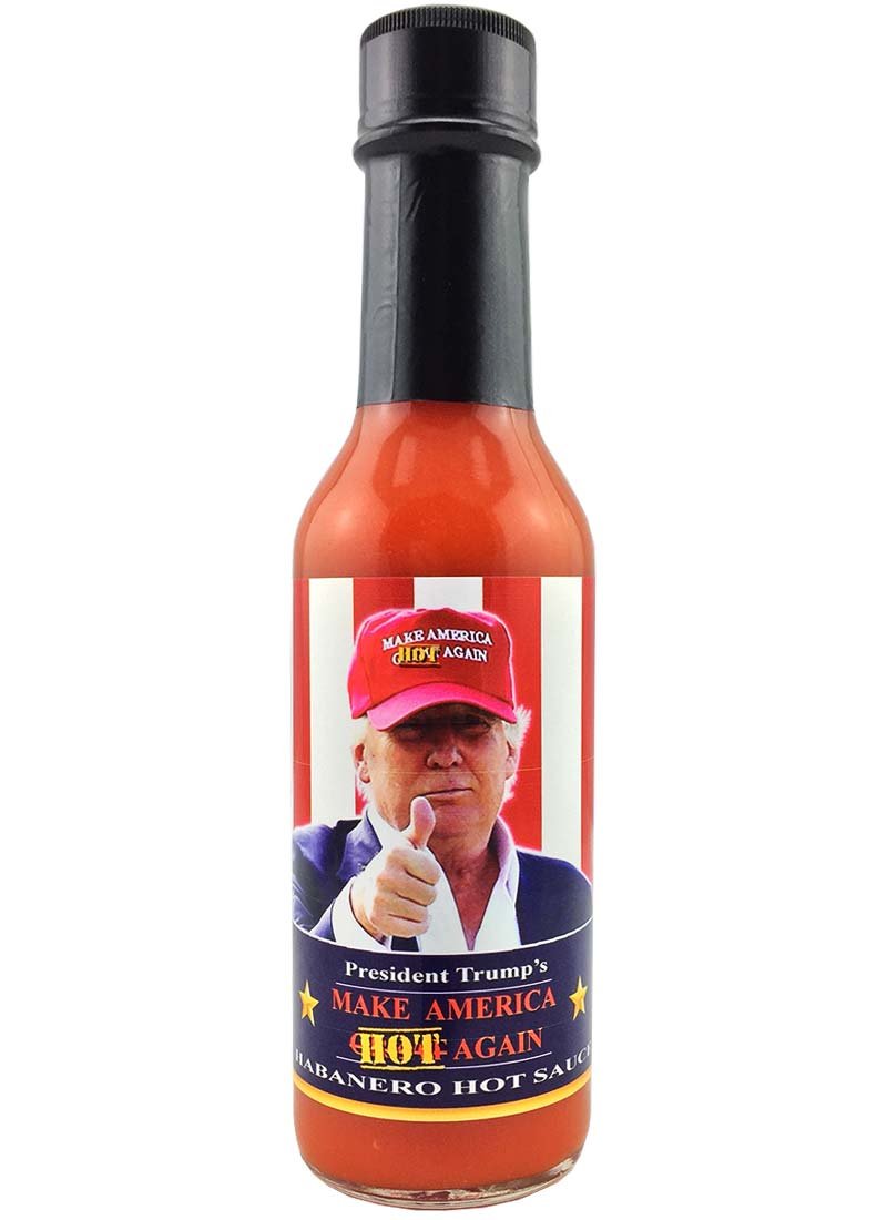 Make America Hot Again Spicy Hot Sauce - Premium Gourmet Hot Sauce for BBQ, Wings, Tacos & More
