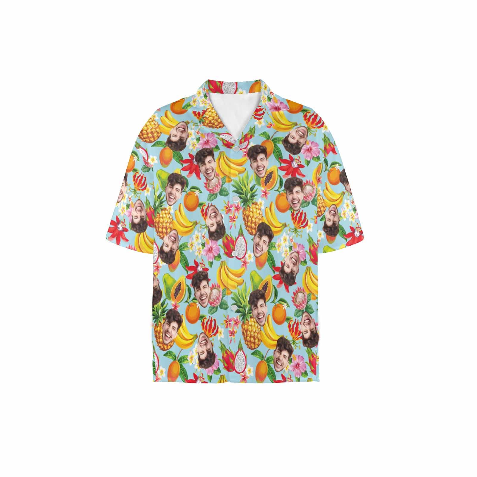 Custom Hawaiian Shirt with Photo - Personalized Aloha Shirt for Men & Women | Unique Birthday Gift for Couples, Friends & Family | Perfect for Beach Parties, Luaus & Summer Vacations