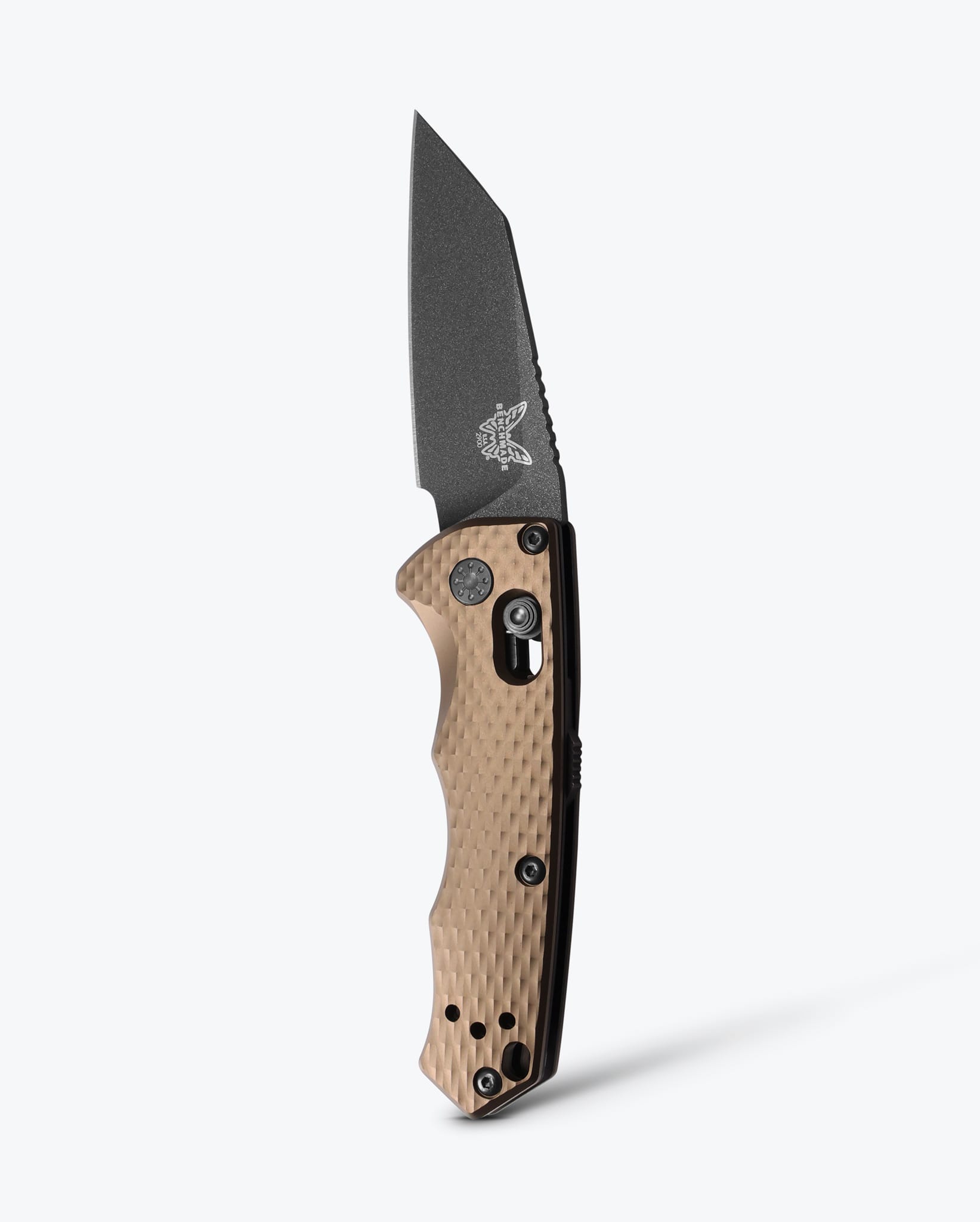 Auto Immunity™ Flat Dark Earth Aluminum Wharncliffe Knife - Tactical EDC, Outdoor Survival & Everyday Carry Utility Blade