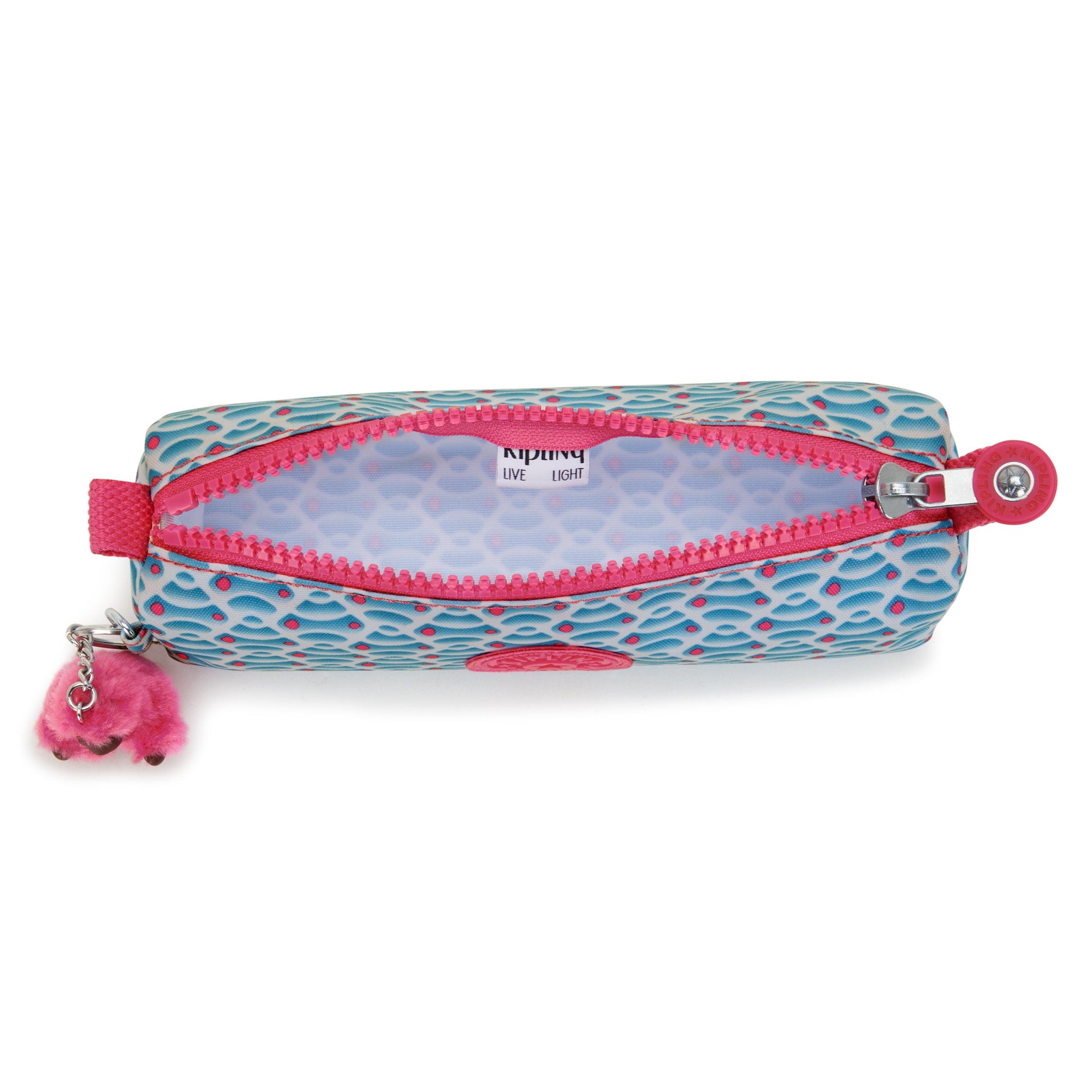 Kipling Freedom Printed Pencil Case | Dreamy Geometric Design | School & Office Supplies for Students & Professionals | Perfect for Backpacks, Notebooks & Work Essentials