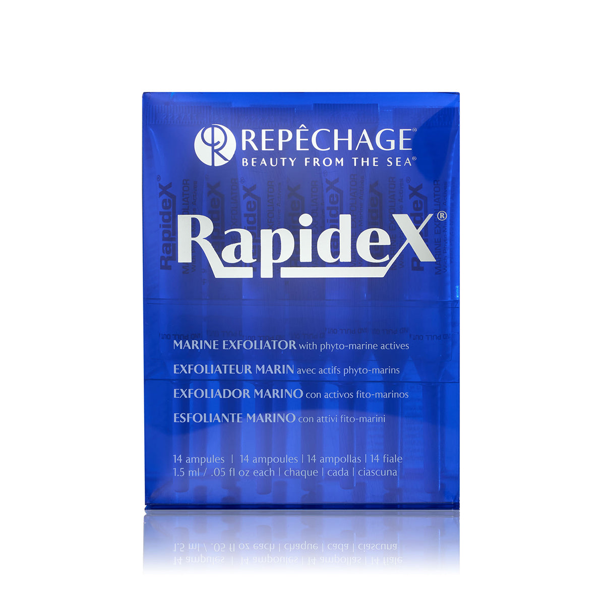 Rapidex® Marine Exfoliator with Phyto Marine Actives - Gentle Face & Body Scrub for Smooth Skin | Perfect for Daily Skincare Routine & Spa Treatments