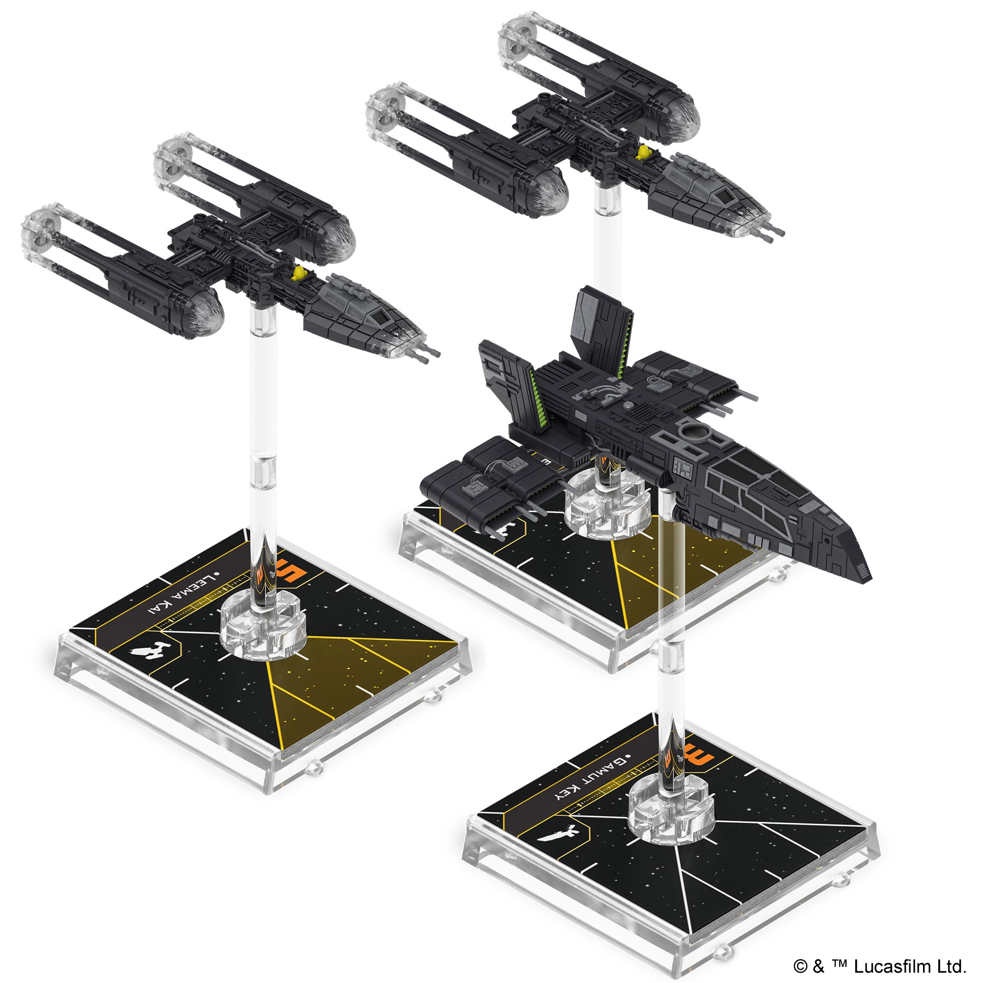 Star Wars X-Wing 2nd Edition: Fugitives and Collaborators Squadron Pack - Miniature Tabletop Game Expansion for Strategic Space Battles (Perfect for Game Nights & Tournaments)