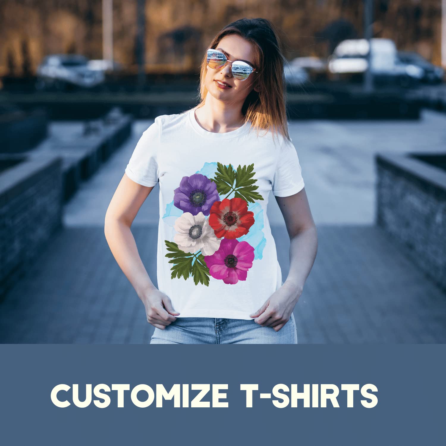 Premium 5-Pack Polyester Sublimation T-Shirts for Men & Women - Soft Unisex Tees for Custom Printing, DTG, Heat Transfer - Perfect for Sports Teams, Events, Gifts & DIY Projects