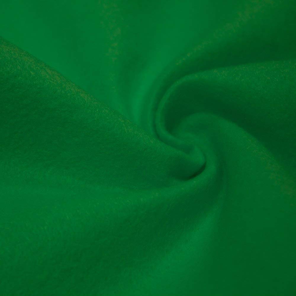 Pico Textiles 10 Yards Bolt - Poker Green Acrylic Craft Felt Fabric for DIY Projects, Kids Crafts, School Activities, Costumes & Home Decor | Premium Felt Material for Sewing, Scrapbooking & Holiday Decorations