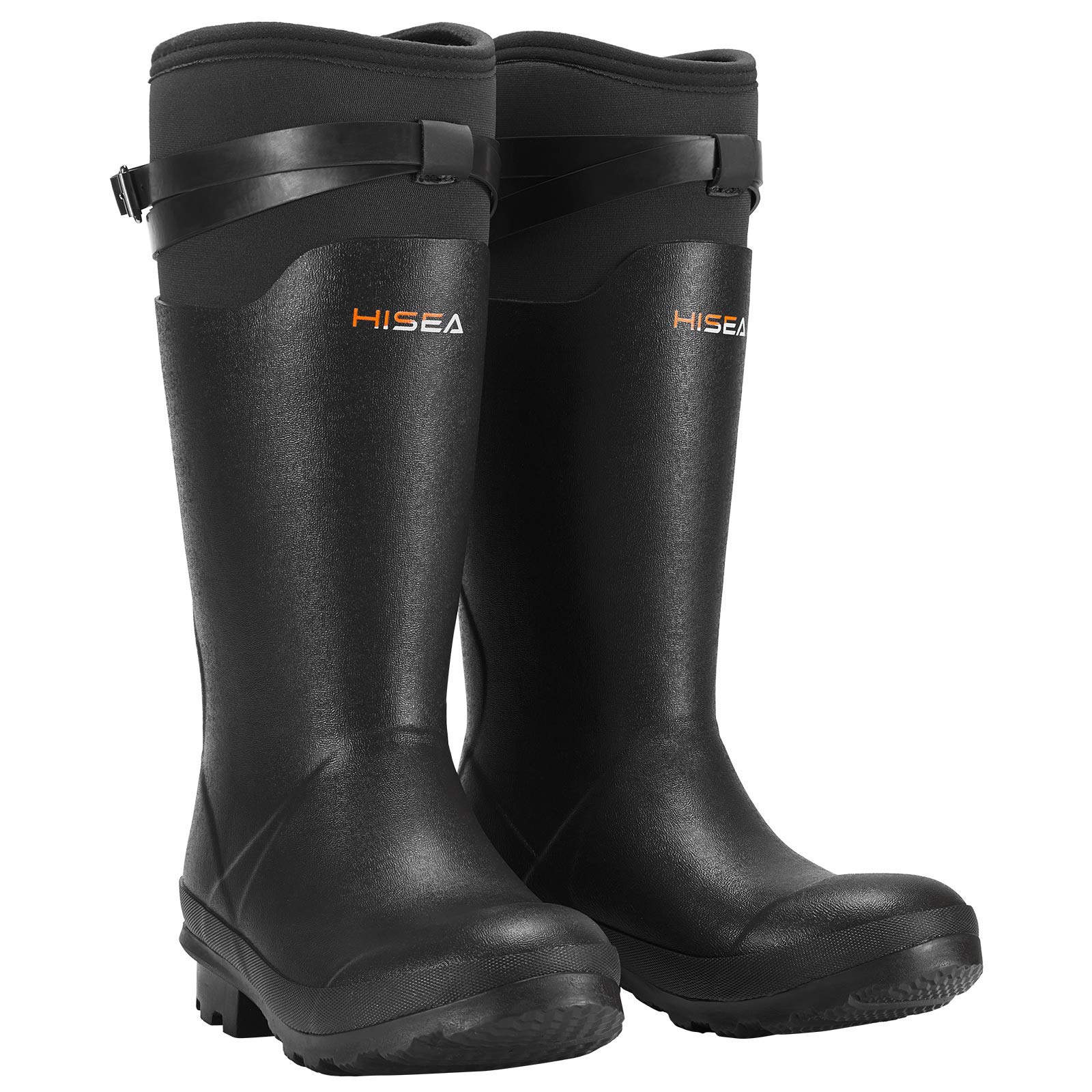 HISEA Women's Waterproof Rain Boots - Insulated Rubber Neoprene Boots for Gardening, Fishing, Hiking & Outdoor Activities | Perfect for Wet Weather, Muddy Trails & Farm Work