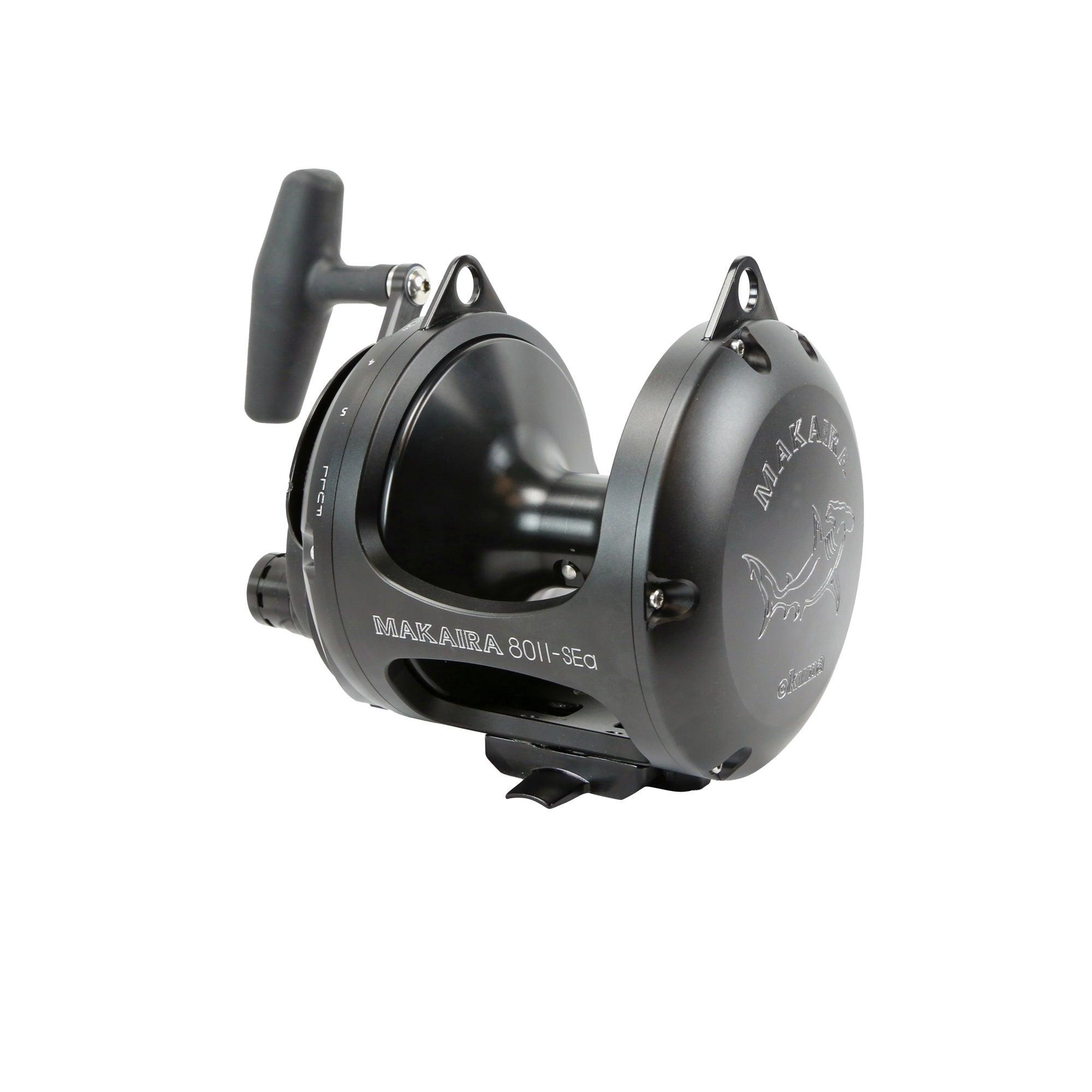 Okuma Makaira SEA Land Based Shark Fishing Reel - Version 2 Speed Lever Drag Saltwater Reel for Big Game Fishing - Perfect for Shark Fishing, Offshore Trolling & Heavy Saltwater Angling